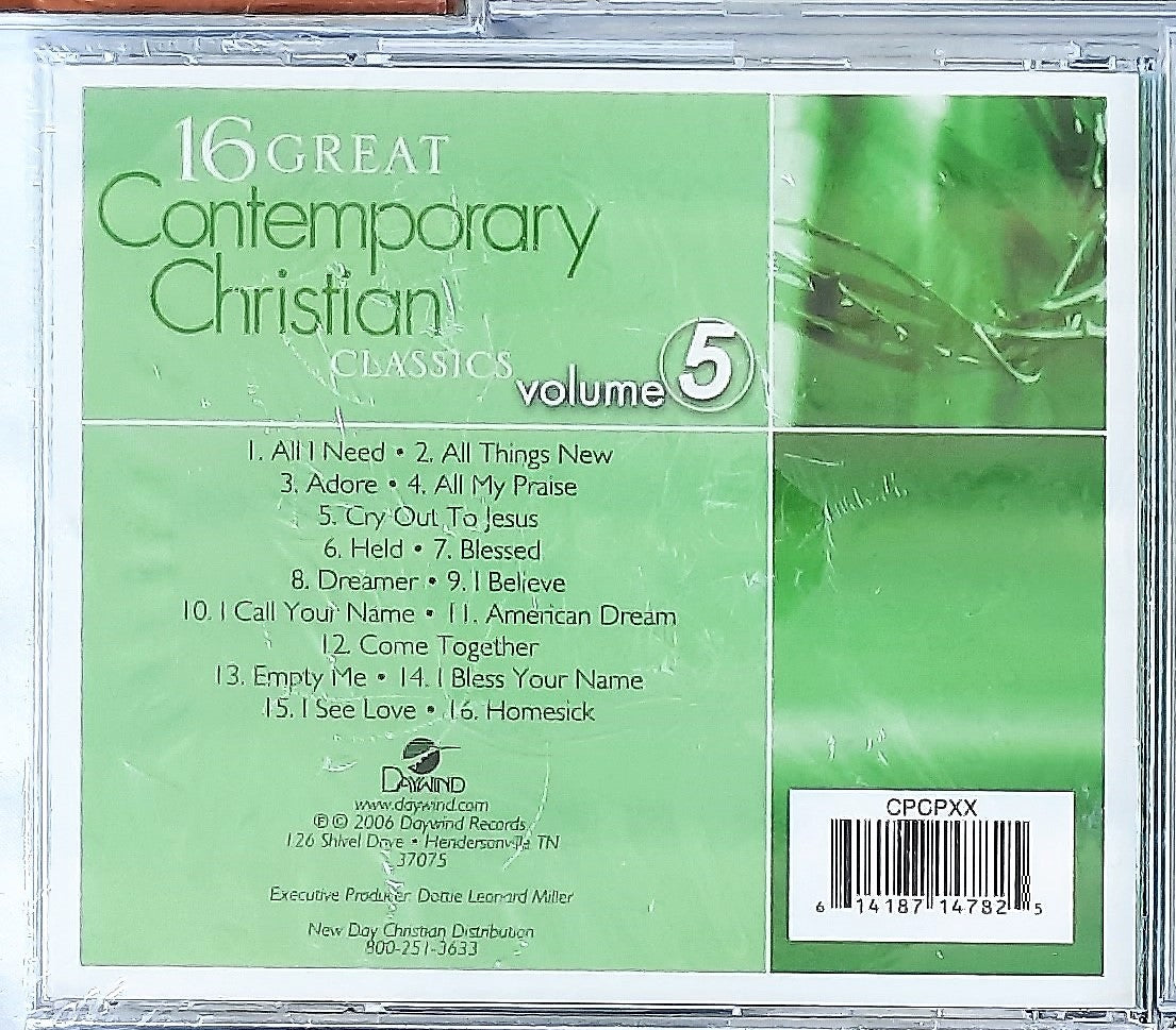 16 Große zeitgenössische christliche Klassiker Band 5 Audio-Musik-CD (Neu, 2006, Daywind)