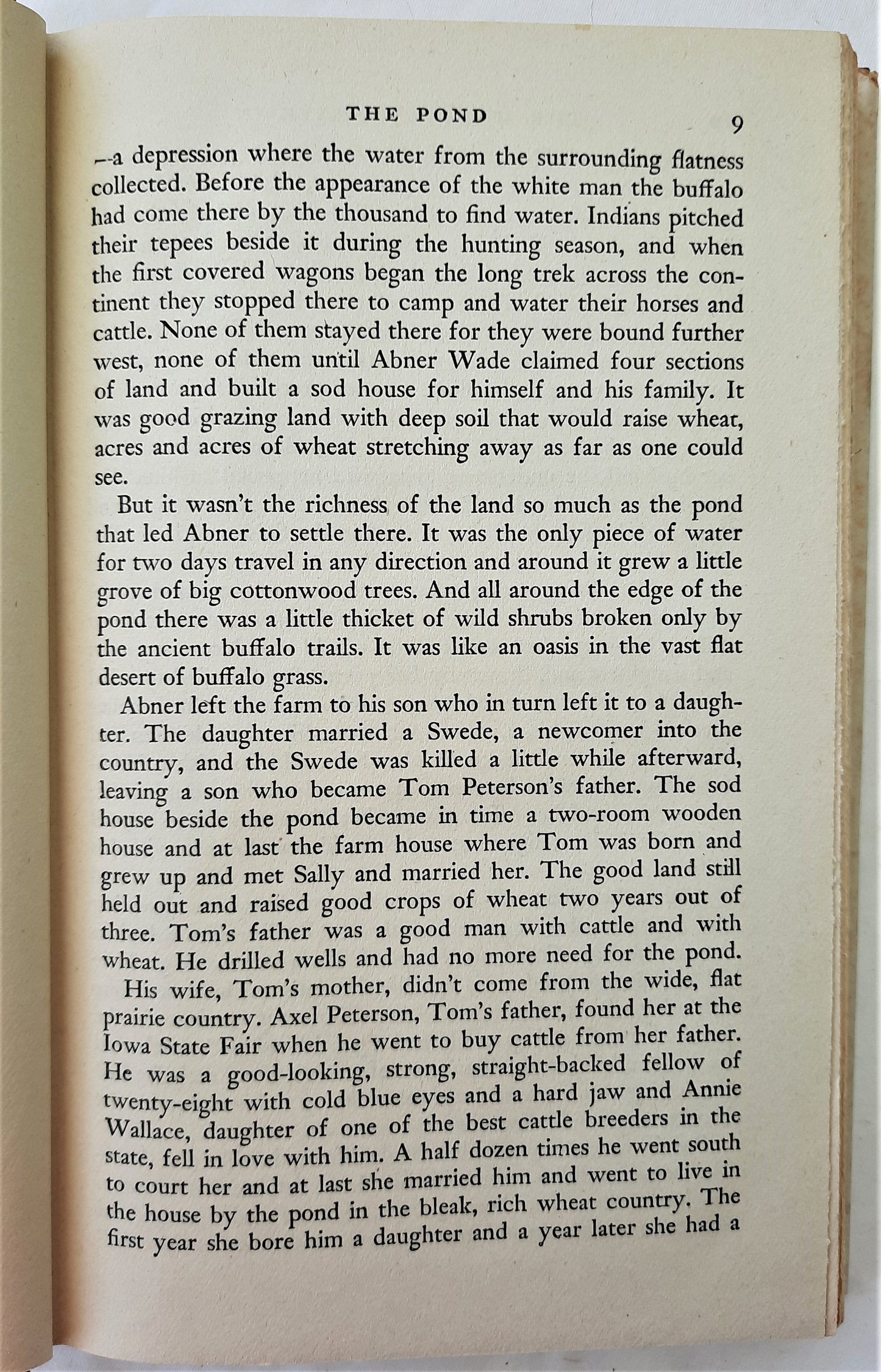 The World We Live In by Louis Bromfield (Very good, 1944, HC, 339 pages, Blakiston Co.)