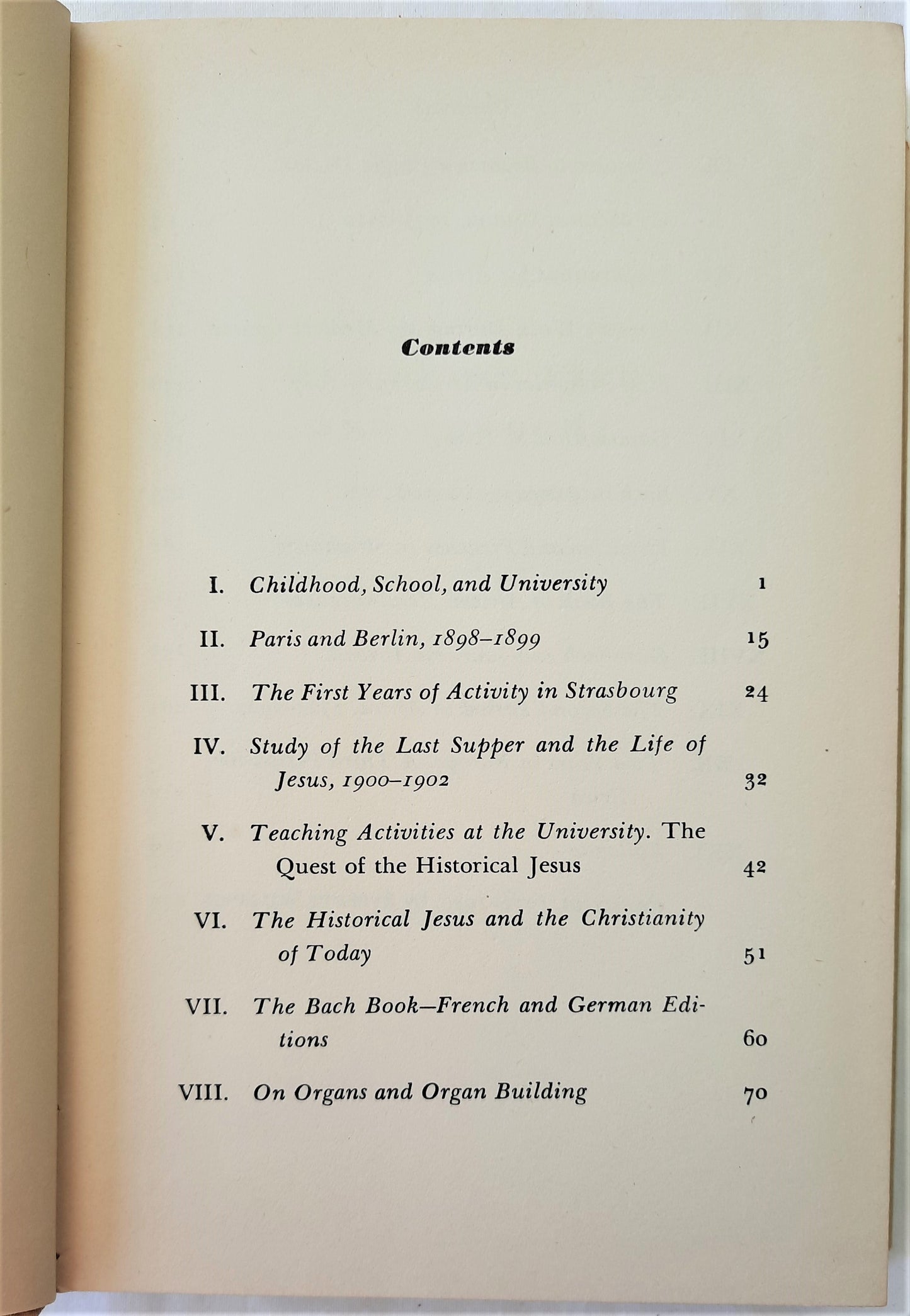 Out of My Life and Thought by Albert Schweitzer (Very good, 1949, HC, Henry Holt and Company)