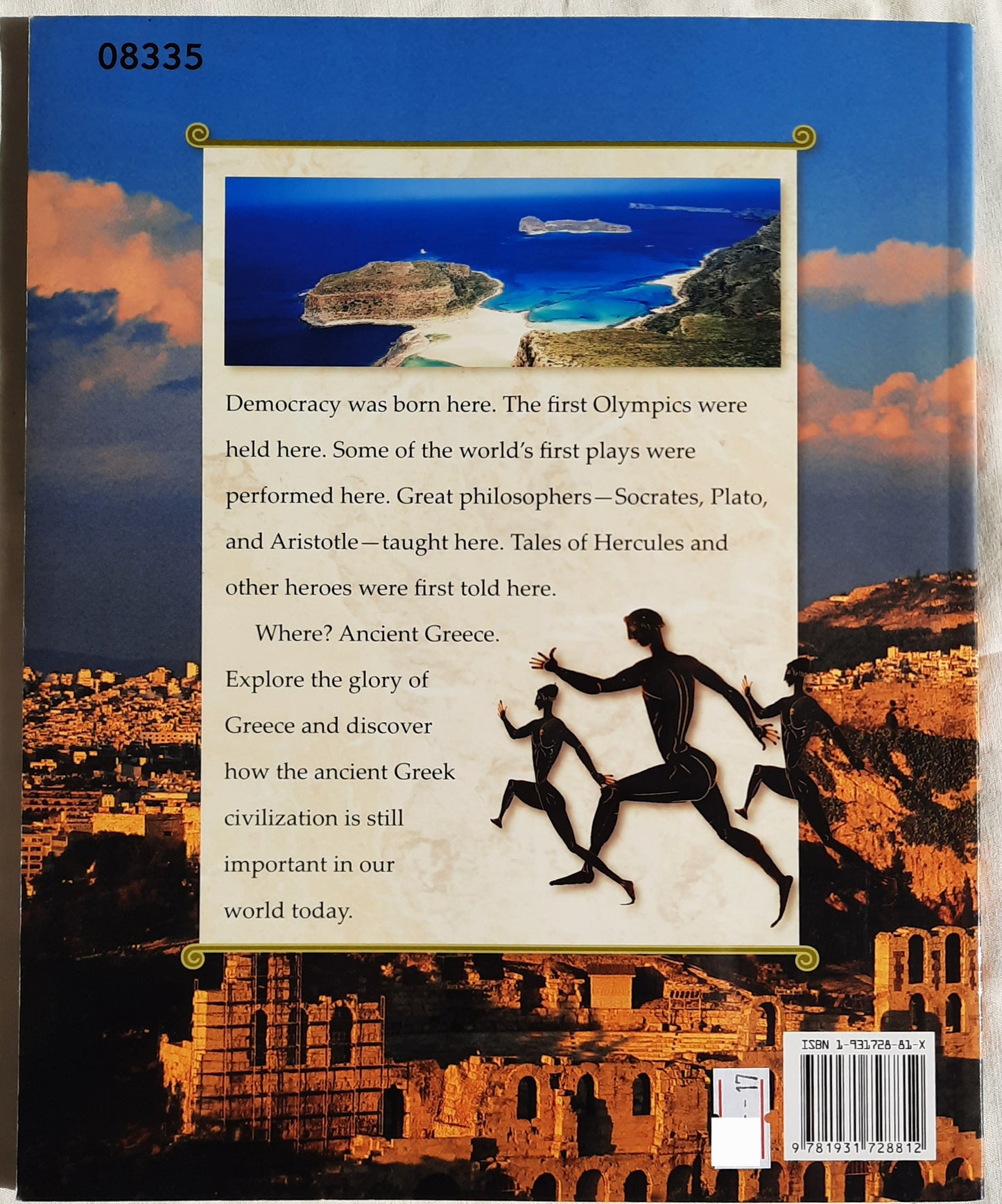 The Glory of Greece by Beth Zemble; John Holdren (Very good, 2006, Pbk, 62 pages, K12 Inc.)