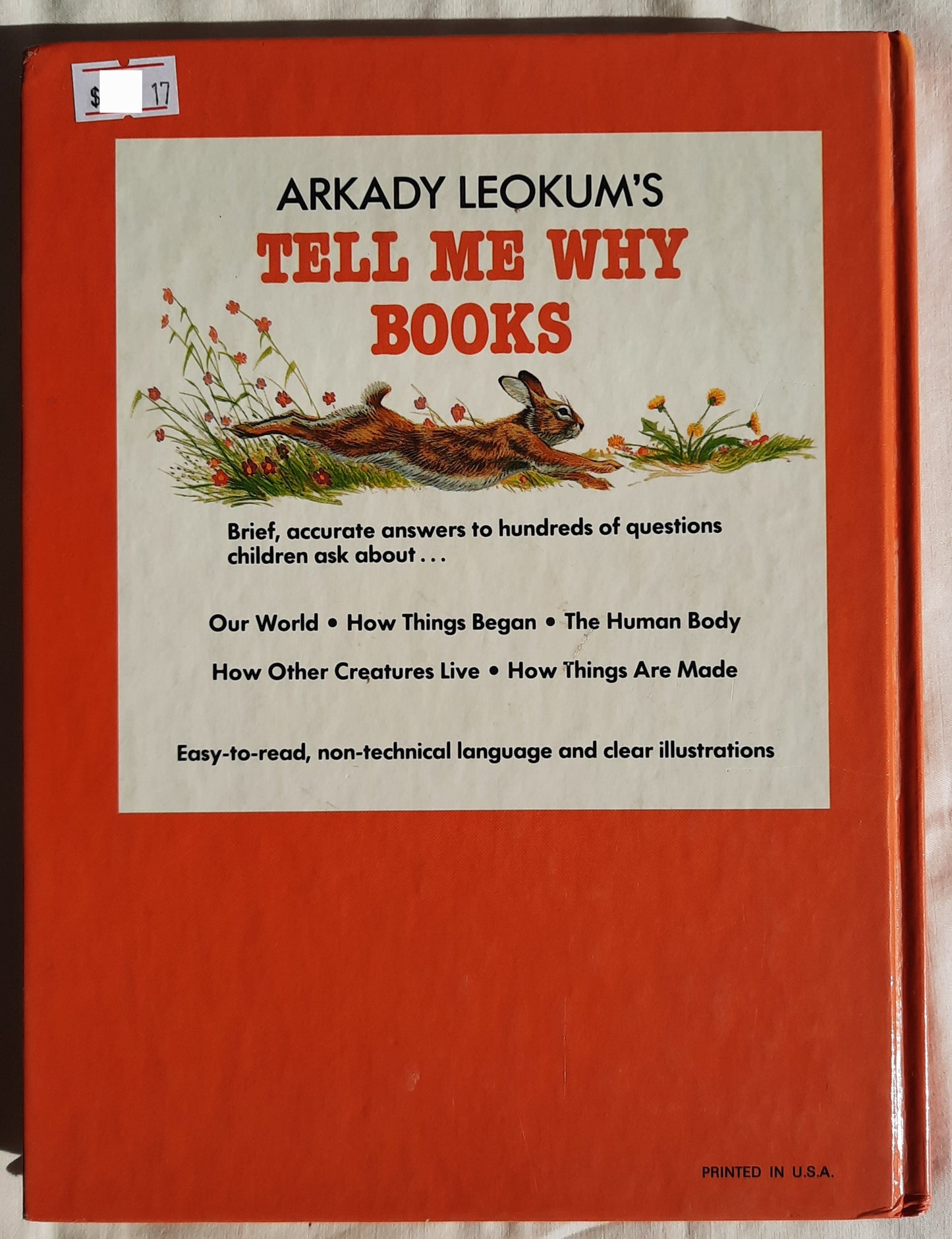 Tell Me Why #2 by Arkady Leokum (Good, HC, 1986, Grosset & Dunlap, 208 pages)
