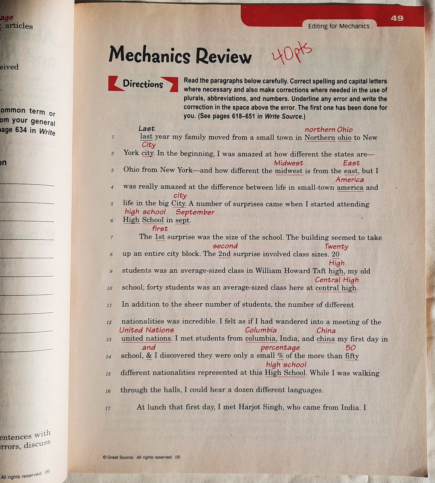 Great Source Write Source: Skills Teacher Edition by Patrick Sebranek; Dave Kemper (Good, Pbk, 2005, Great Source, 192 pages)