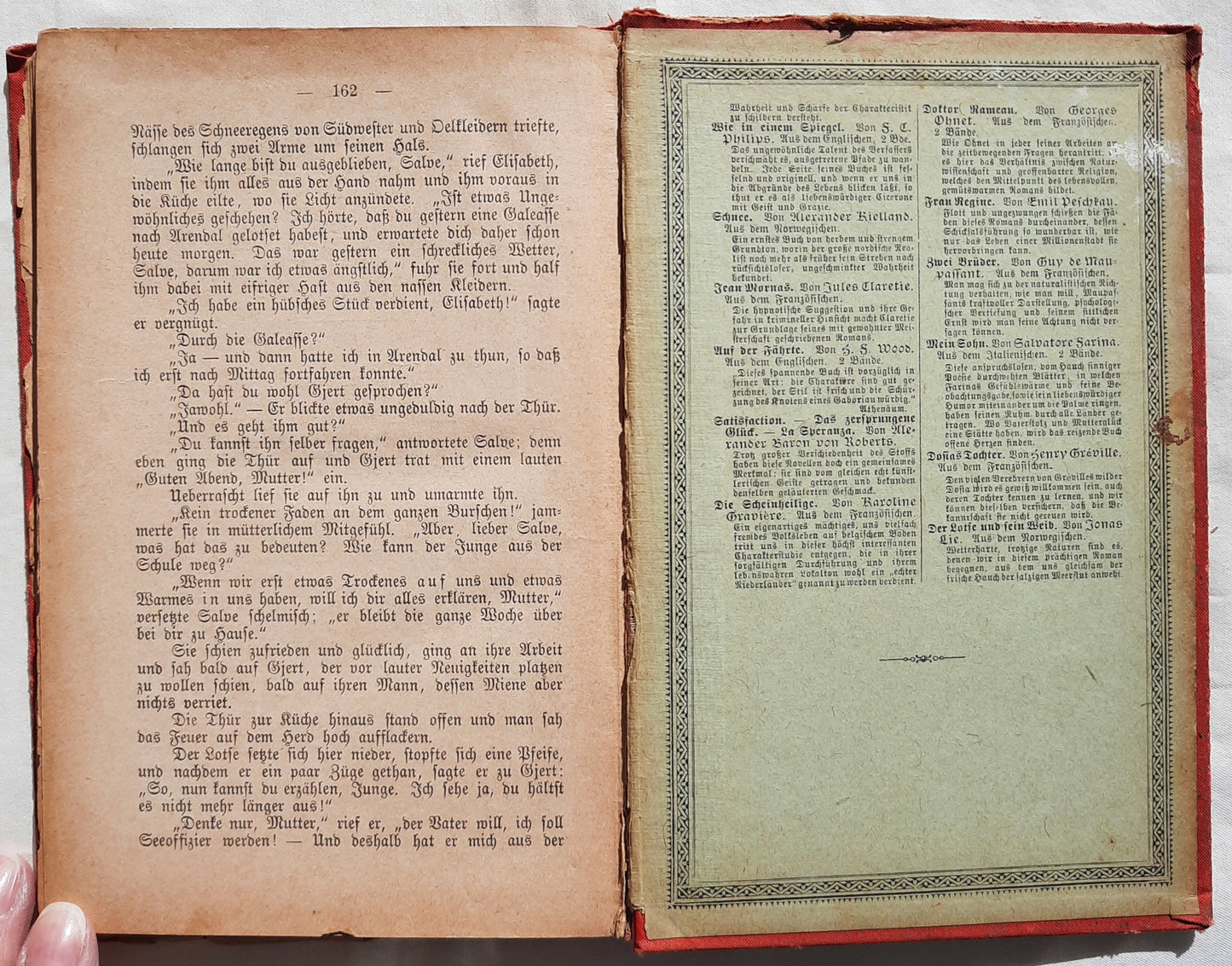 Engelhorn's allgemeine Romanbibliothek: Der Lotse und sein Weib yon Jonas Lie HC, Vol. 24