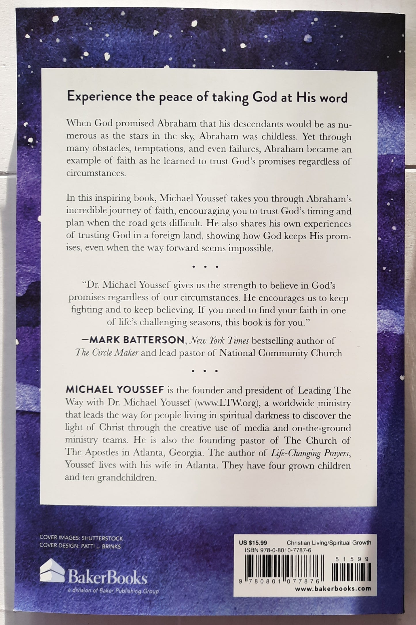 Counting Stars in an Empty Sky by Michael Youssef (New, 2019, PBk, 203 pages, BakerBooks)