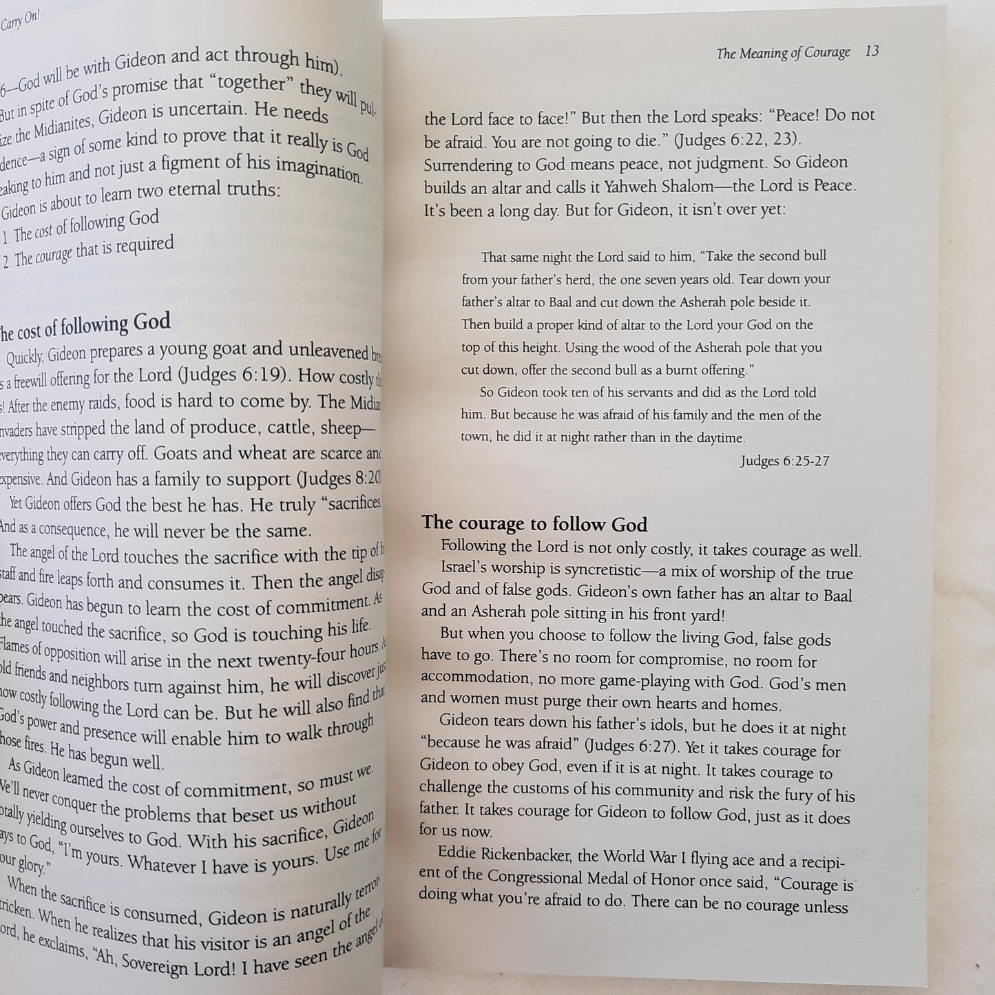 Carry On! Help and Hope for Life's Everday Battles by David Skates (Very Good, Pbk, 1996, Standard Publ, 158 pgs)