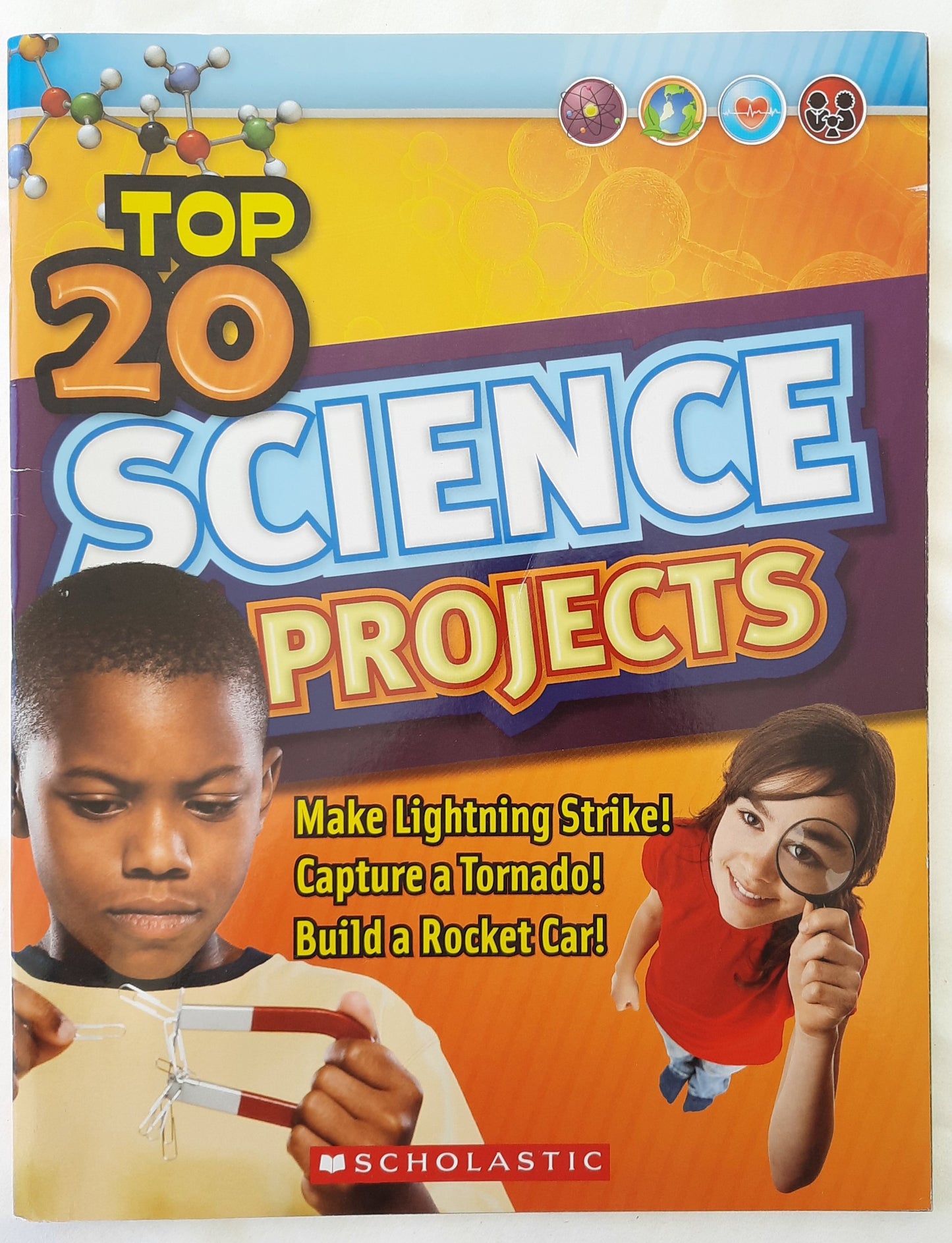 Top 20 Science Projects by Lynnette Sandvold (Very good, 2009, Pbk, 48 pages, Leopard Learning)