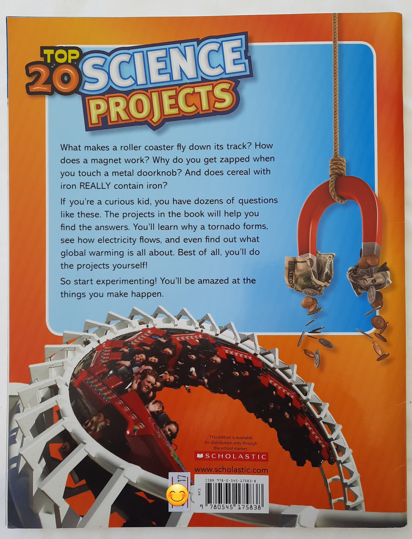 Top 20 Science Projects by Lynnette Sandvold (Very good, 2009, Pbk, 48 pages, Leopard Learning)