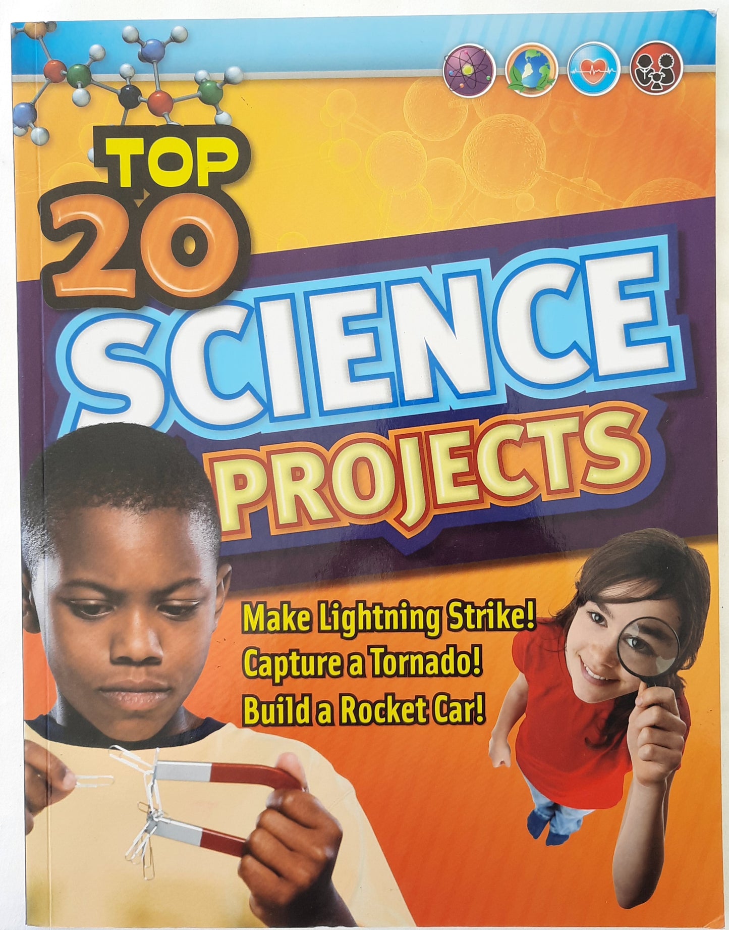 Top 20 Science Projects by Lynnette Sandvold (Very good, 2009, Pbk, 48 pages, Leopard Learning)