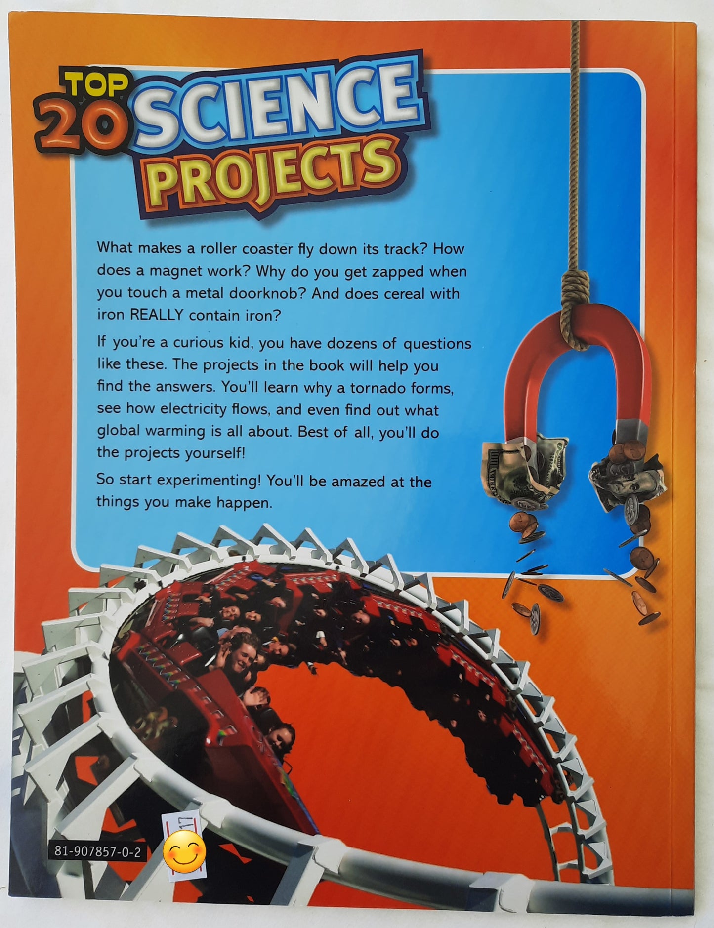 Top 20 Science Projects by Lynnette Sandvold (Very good, 2009, Pbk, 48 pages, Leopard Learning)