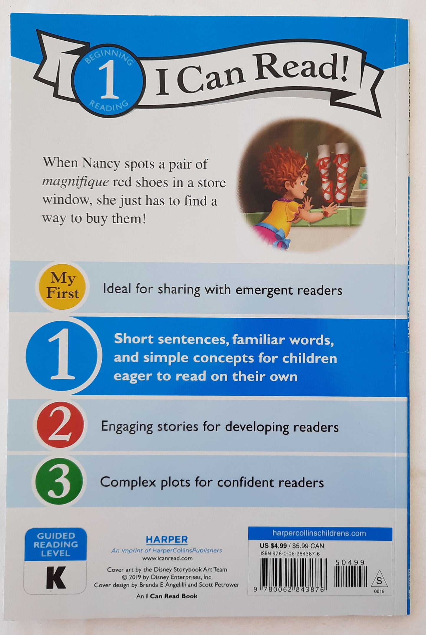 Fancy Nancy: Shoe La La! by Victoria Saxon (New, 2019, Pbk, 32 pages, Harper I Can Read Level 1)