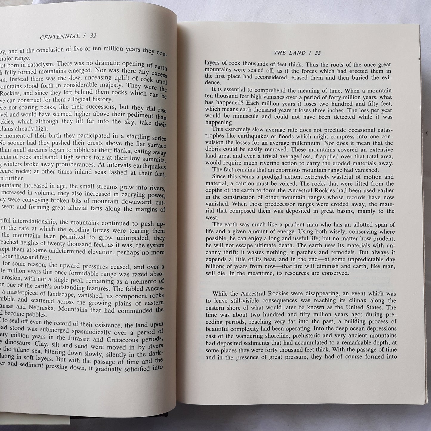 Centennial by James A. Michener (Very good, HC, 1974, Random House, 909 pages)