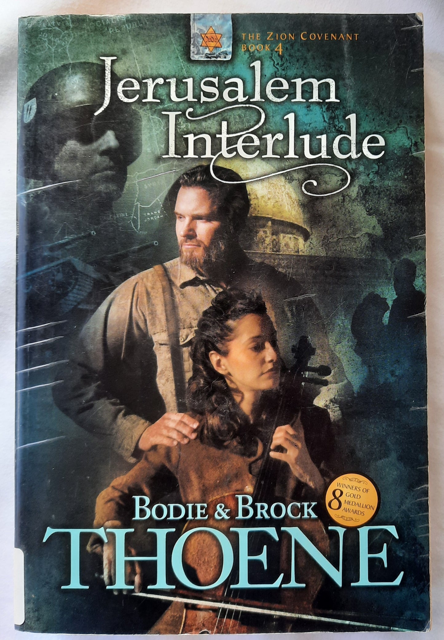 Jerusalem Interlude #4 by Bodie & Brock Thoene (The Zion Covenant, Acceptable, 2005, Pbk, 442 pgs, Tyndale)