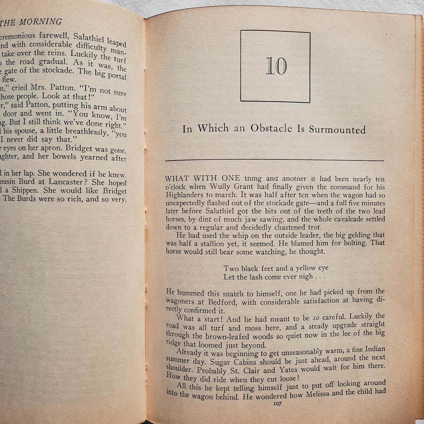 Toward the Morning by Hervey Allen (Acceptable, 1948, HC, 458 pages, Rinehart & Co.)