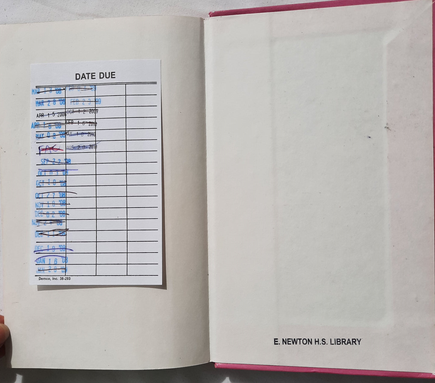 A Brief Chapter in My Impossible Life by Dana Reinhardt (Good, 2007, HC, 228 pages, Random House)