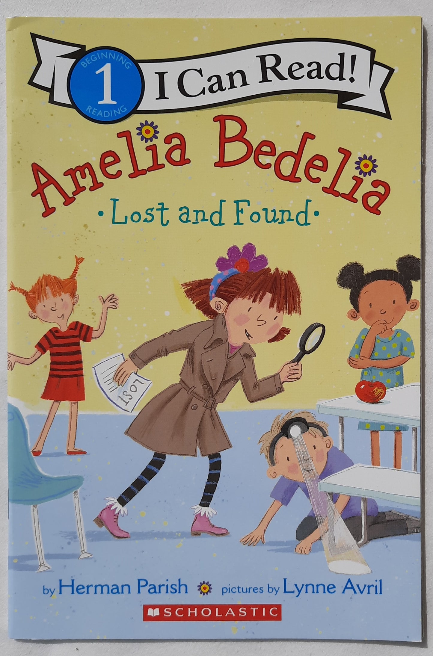 Amelia Bedelia Lost and Found by Herman Parish (New, 2021, PBk, 32 pages, Scholastic)
