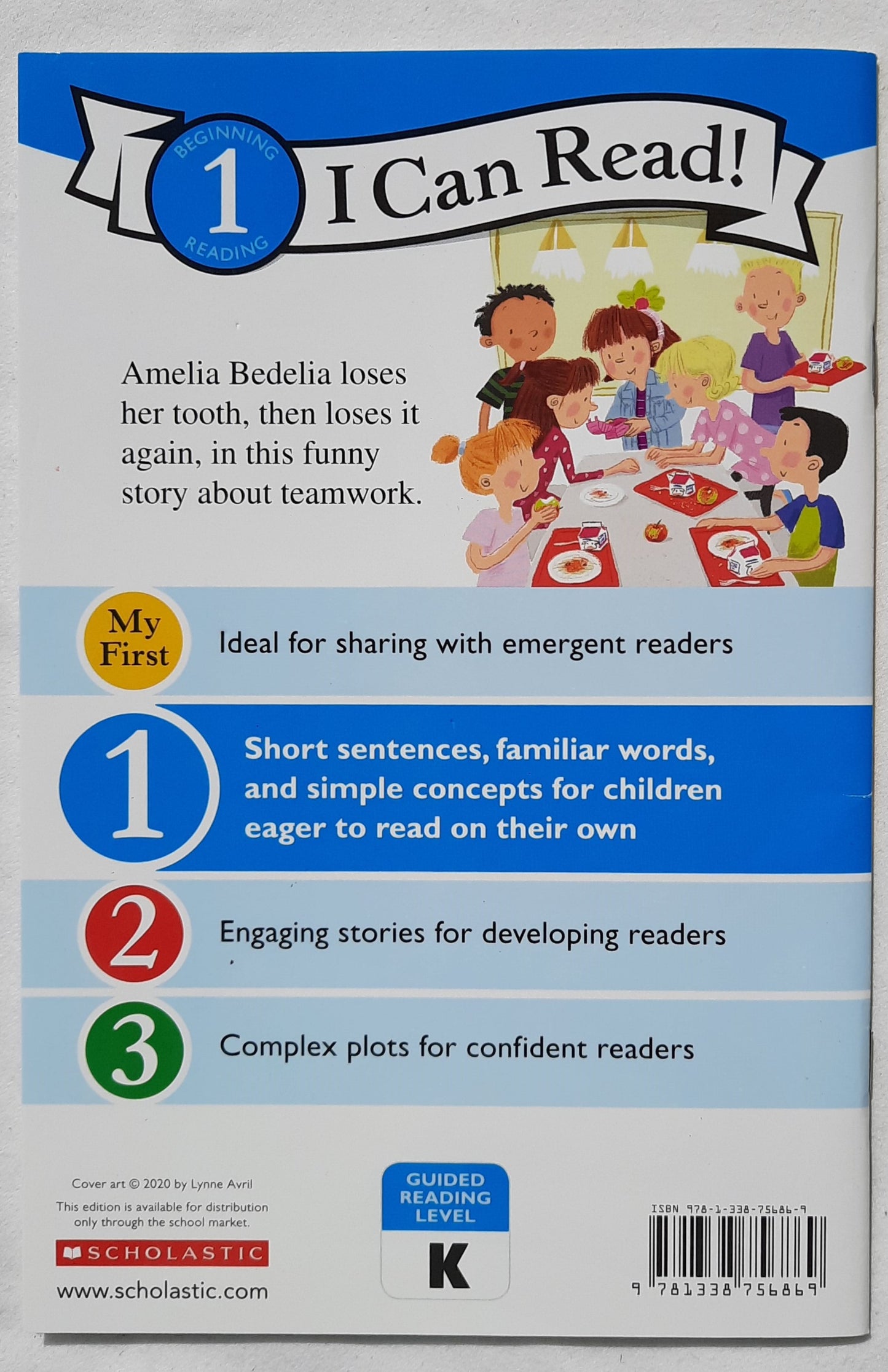 Amelia Bedelia Lost and Found by Herman Parish (New, 2021, PBk, 32 pages, Scholastic)