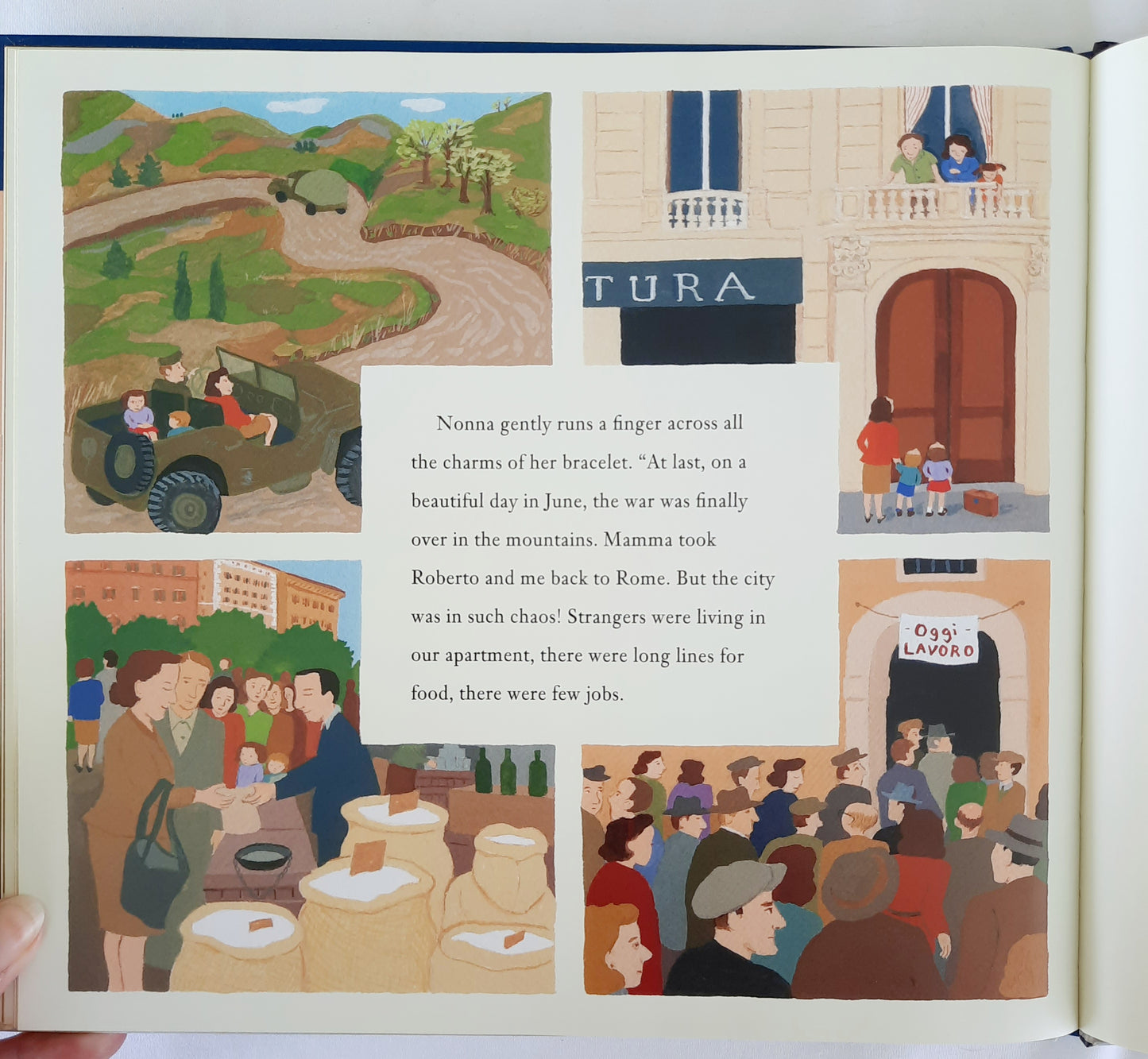 I Will Come Back for You: A Family in Hiding During World War II by Marisabina Russo (Like new, 2011, HC, pages, Schwartz & Wade)