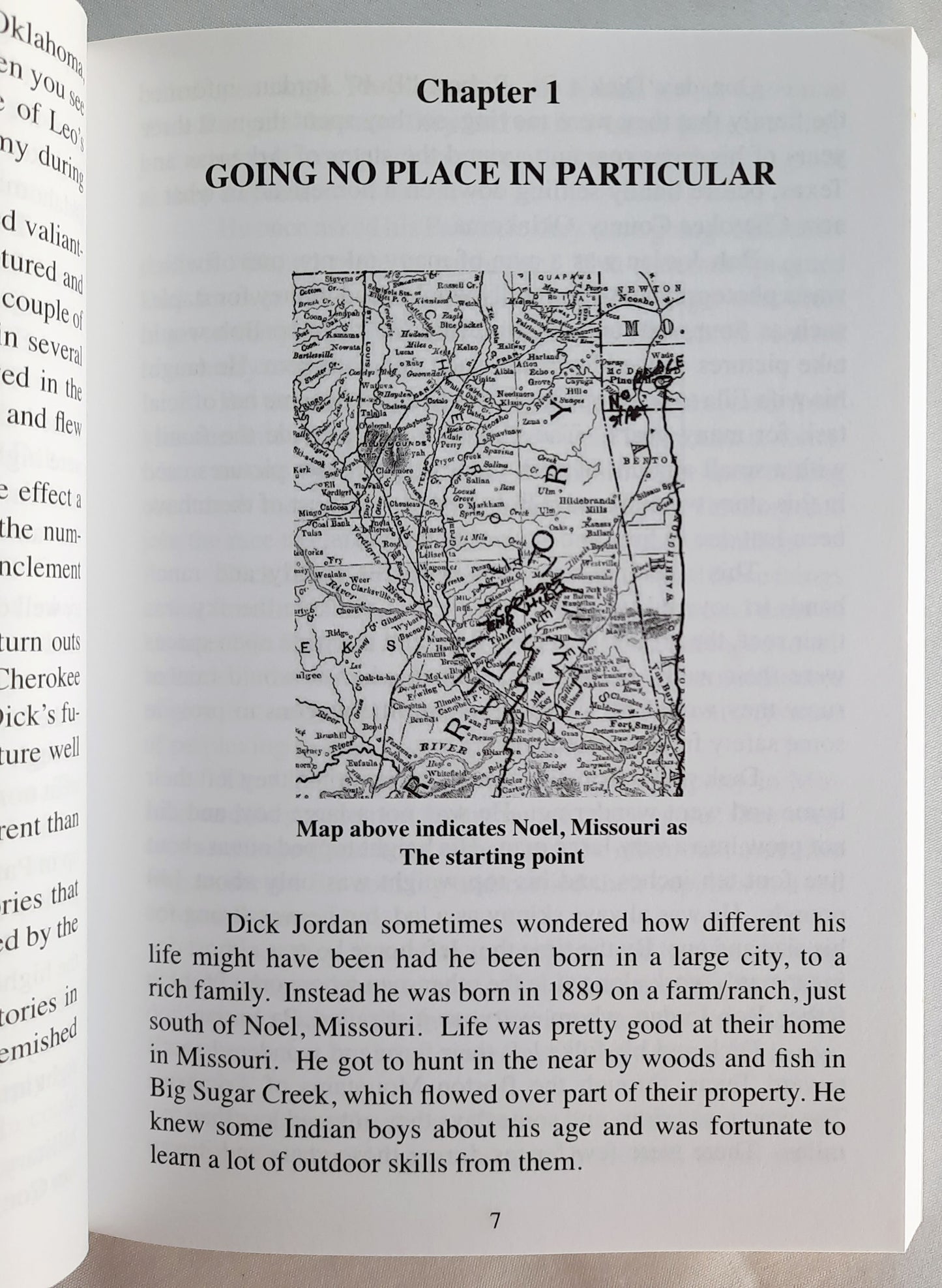 No Place in Particular by H. Glynn Sanders (The Jordans, Very good, 2006, Pbk, 152 pages, Big Rock Publishing)