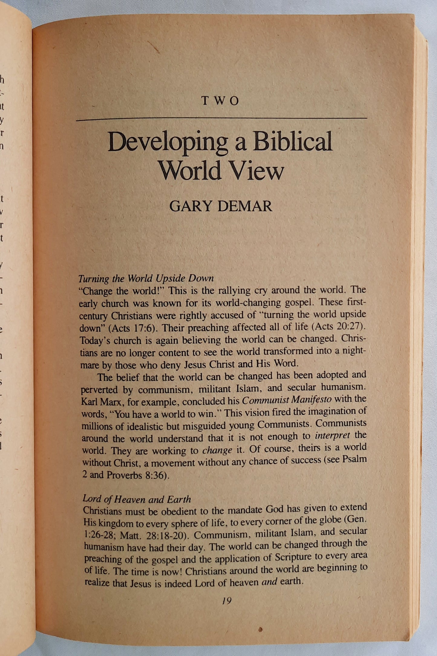 Judgment in the Gate edited by Richie Martin (Good, 1986, Pbk, 167 pages, Crossway Books)