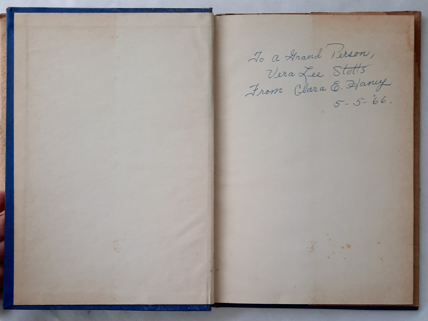 Poems to Live By by Clara E. Fox Haney (Good, 1947, HC, 48 pages, The Story Book Press, Signed by Author) RARE FIND