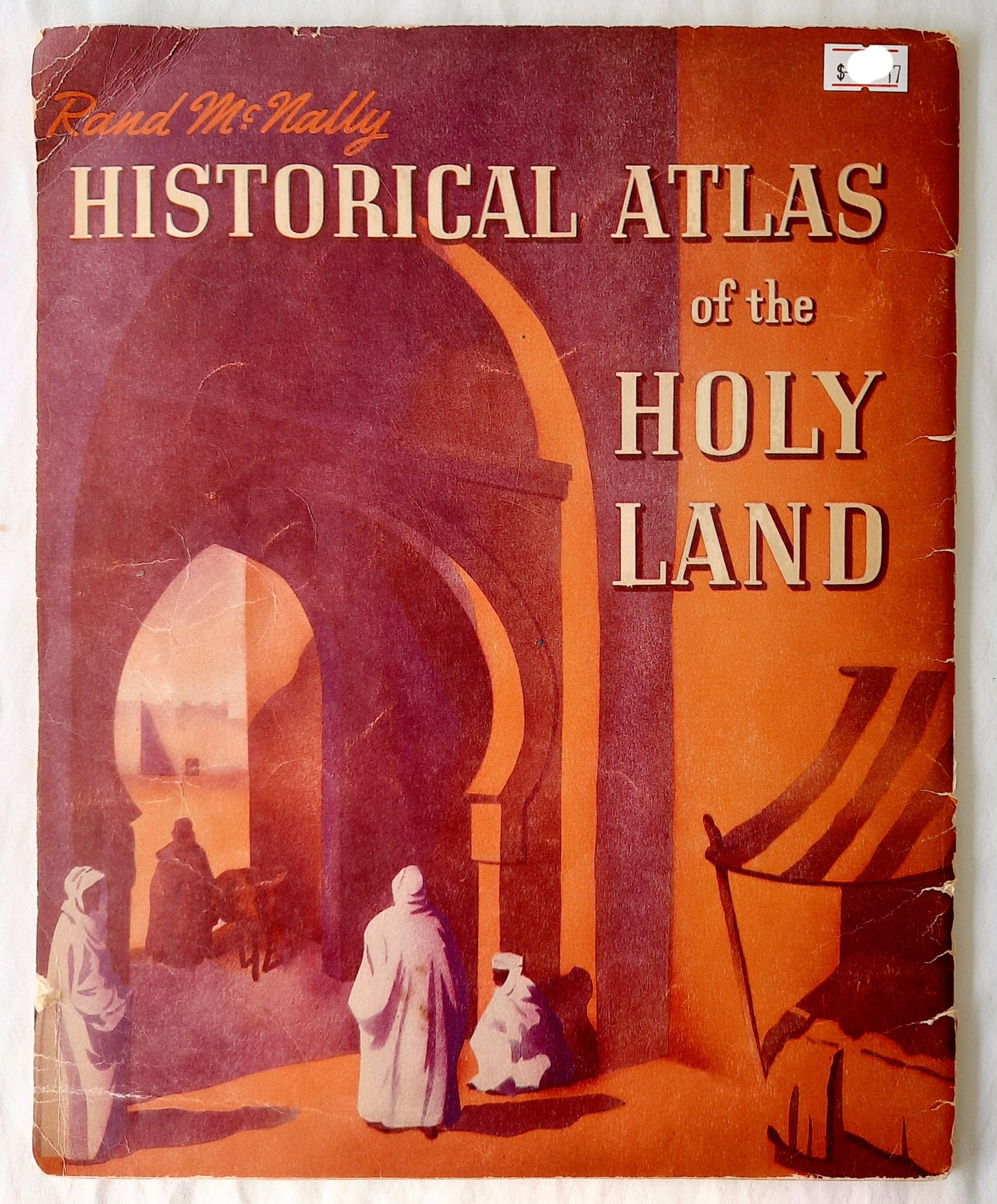 Historical Atlas of the Holy Land by Rand McNally (Good, 1938, Pbk, 32 pages, Rand McNally)