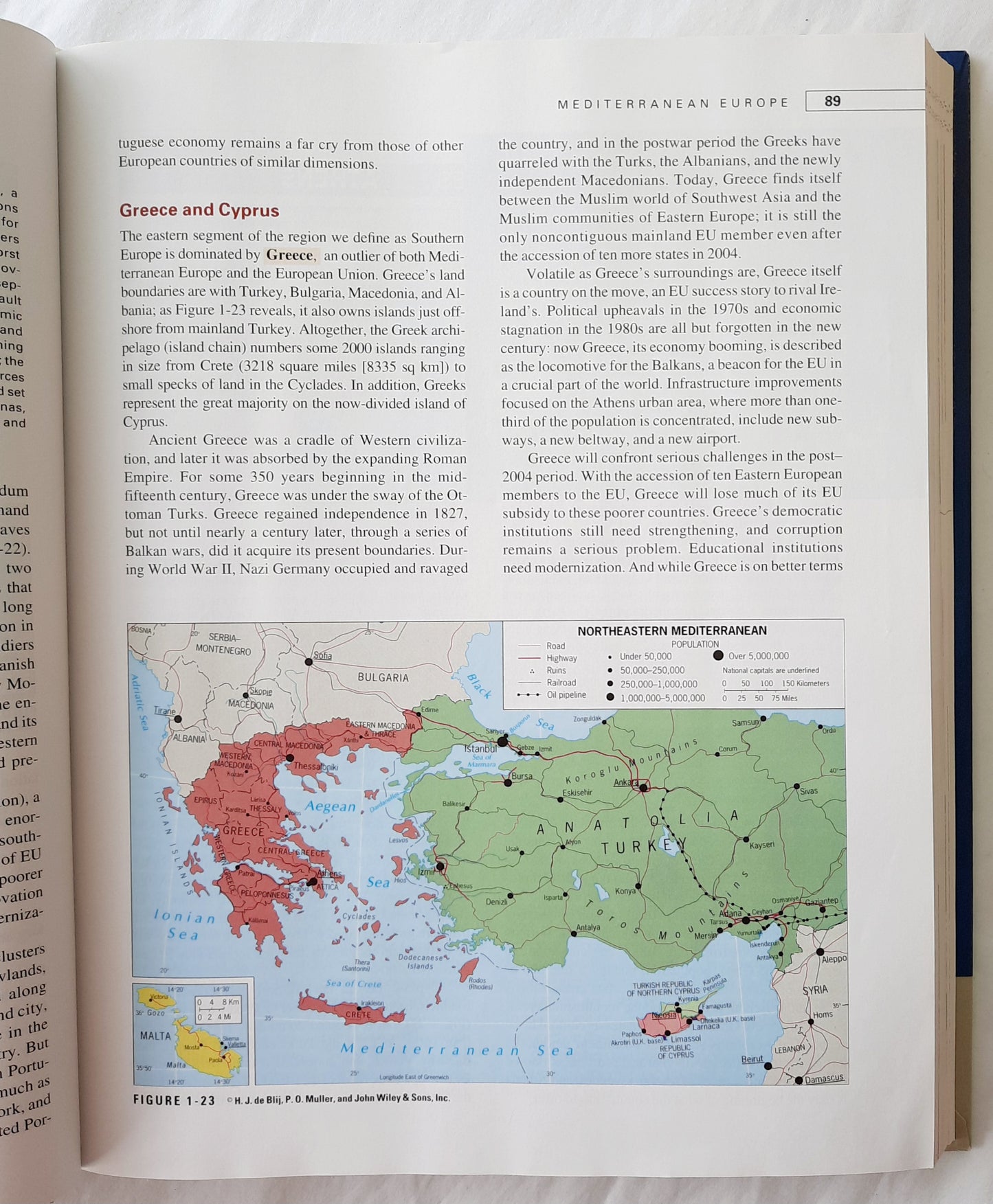 Regions Geography: Realms, Regions, and Concepts 12th Edition by H.J. de Blij; Peter O. Muller (Very good, 2006, HC, 652 pages, JOhn Wiley & Sons)