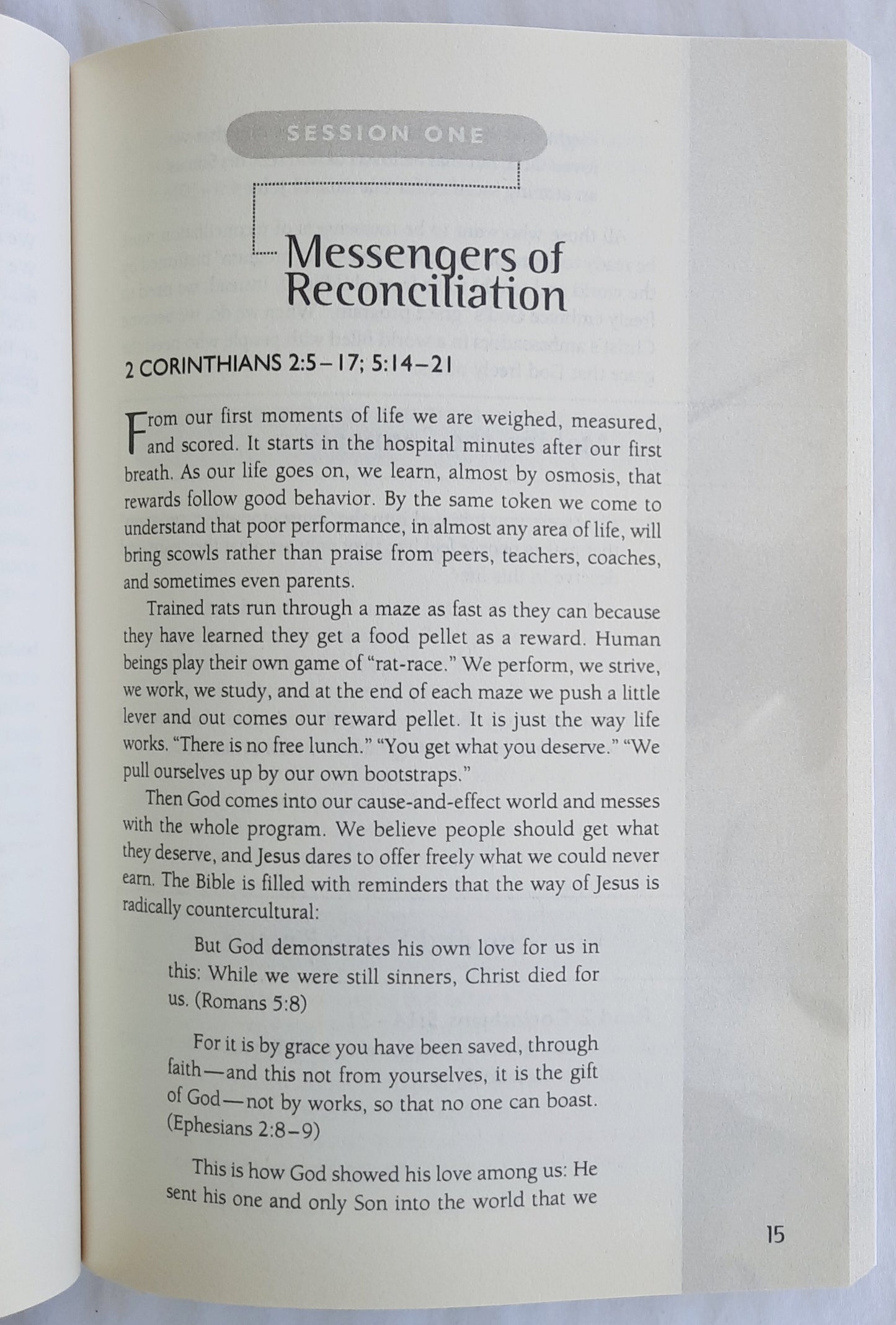 Serving from the Heart 2 Corinthians by John Ortberg; Kevin & Sherry Harney (New, 2008, Pbk, 92 pages, Zondervan)