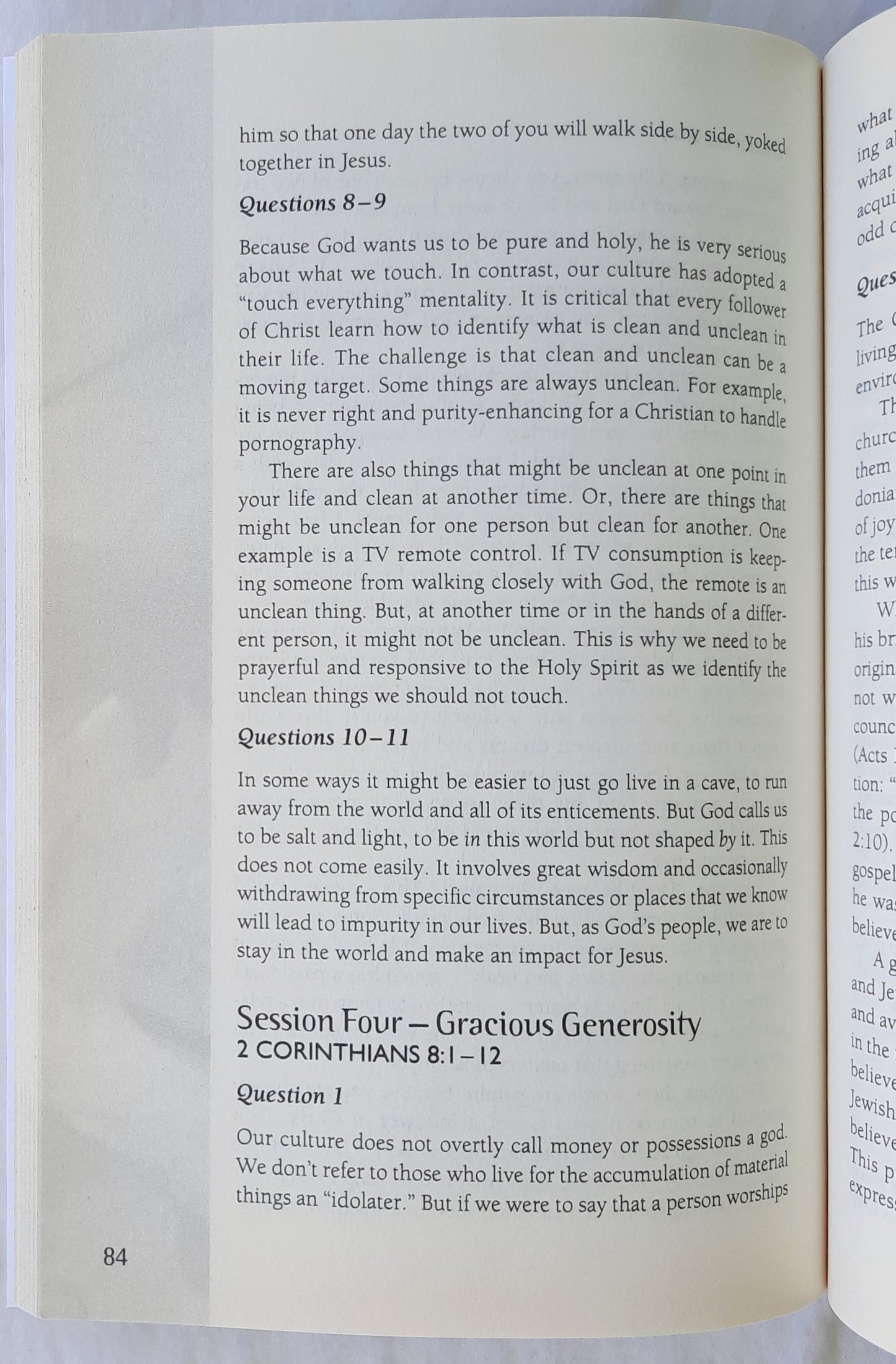 Serving from the Heart 2 Corinthians by John Ortberg; Kevin & Sherry Harney (New, 2008, Pbk, 92 pages, Zondervan)