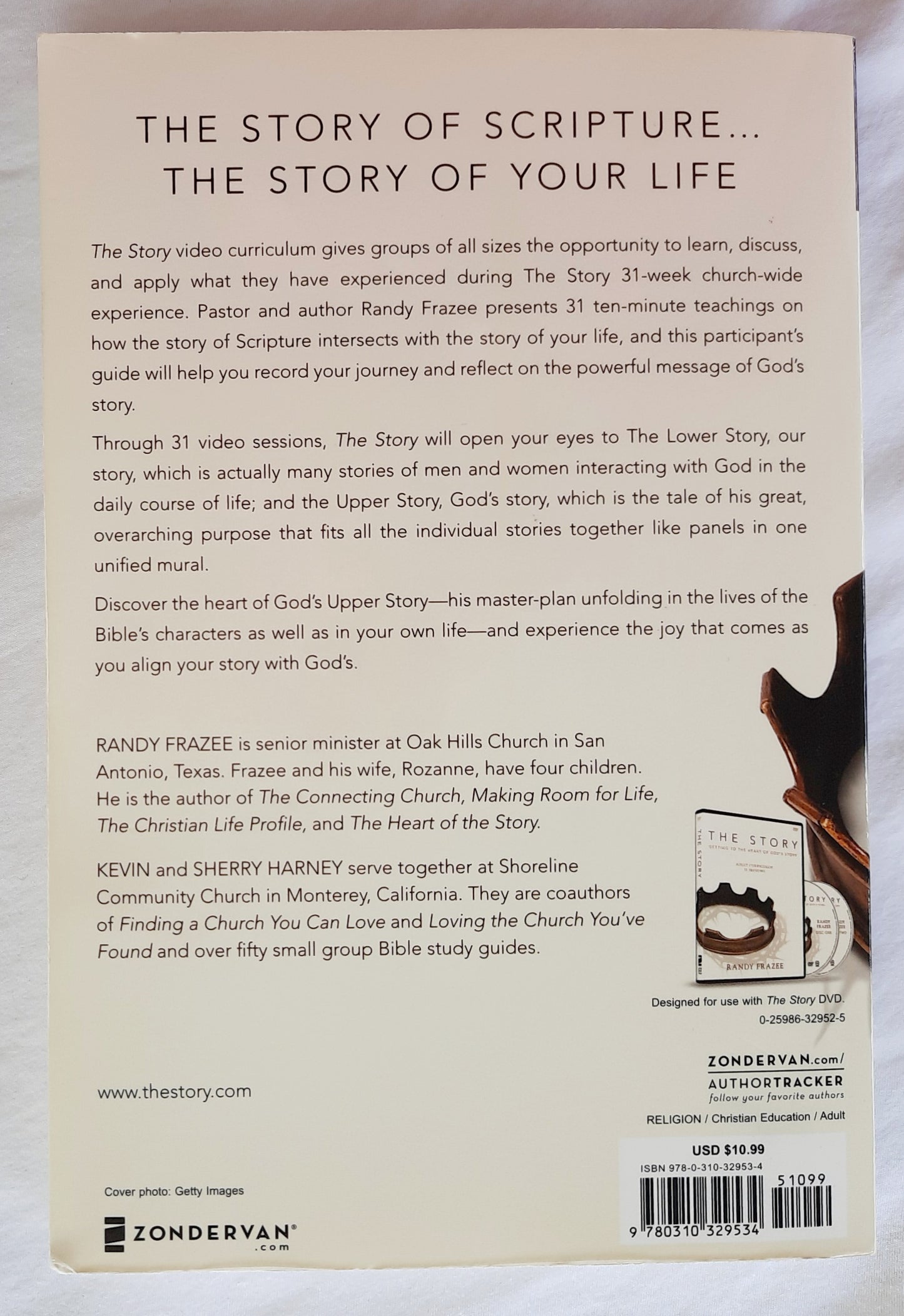 The Story Participant's Guide by Randy Frazee; Kevin & Sherry Harney (Very good, 2011, PBk, 204 pages, Zondervan)