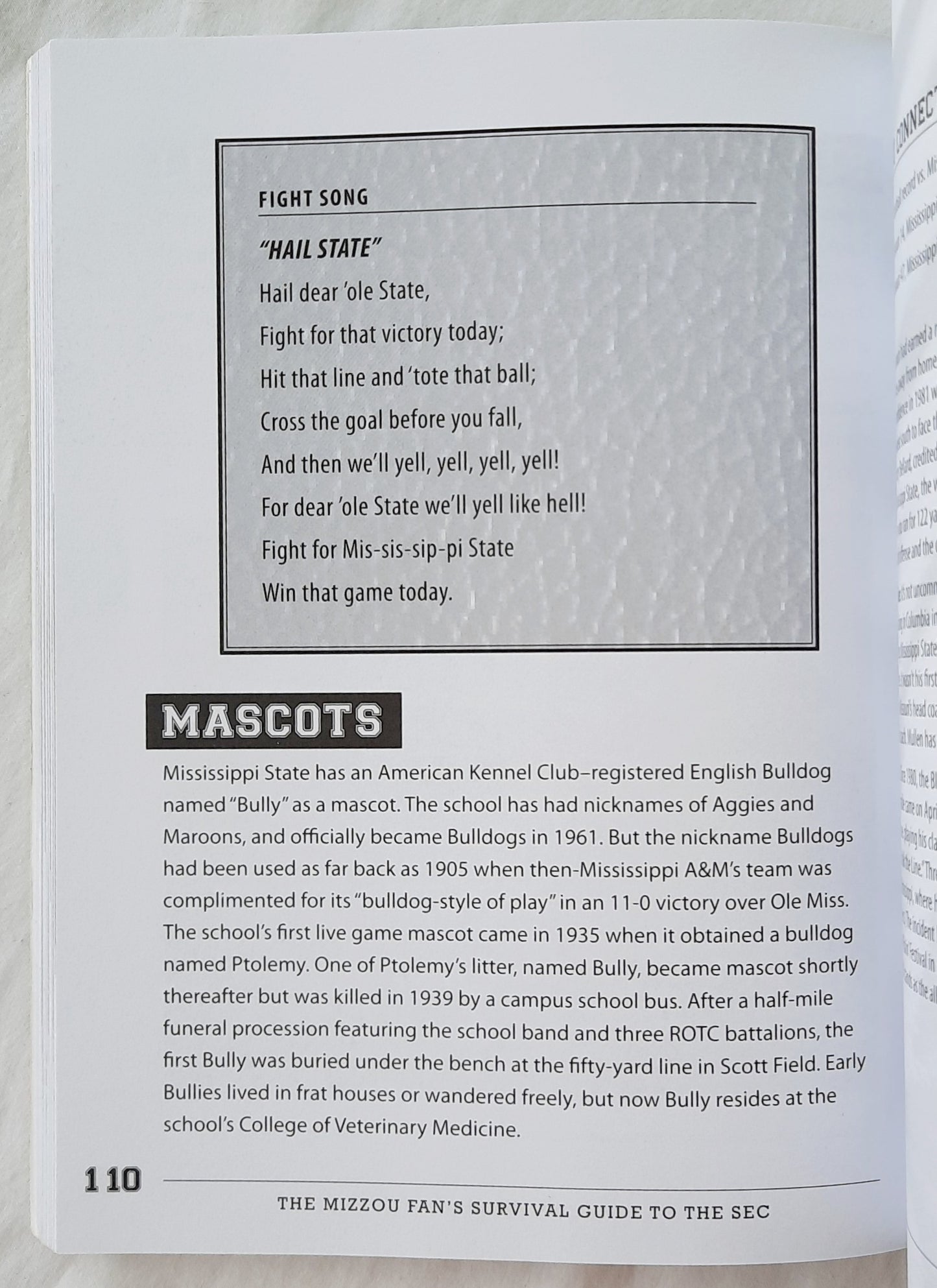 The Mizzou Fan's Survival Guide to the SEC by Ron Higgins; Steven Richardson (Very good, 2012, Pbk, 202 pages, Reedy Press)