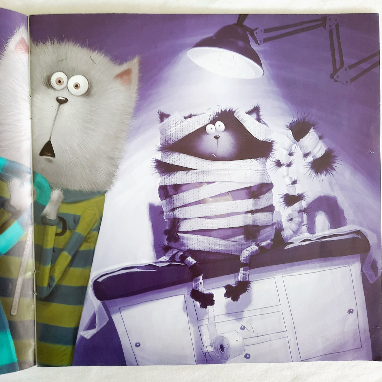Splat the Cat Goes to the Doctor by Rob Scotton (Good, 2014, Pbk, 32 pages, Harper)