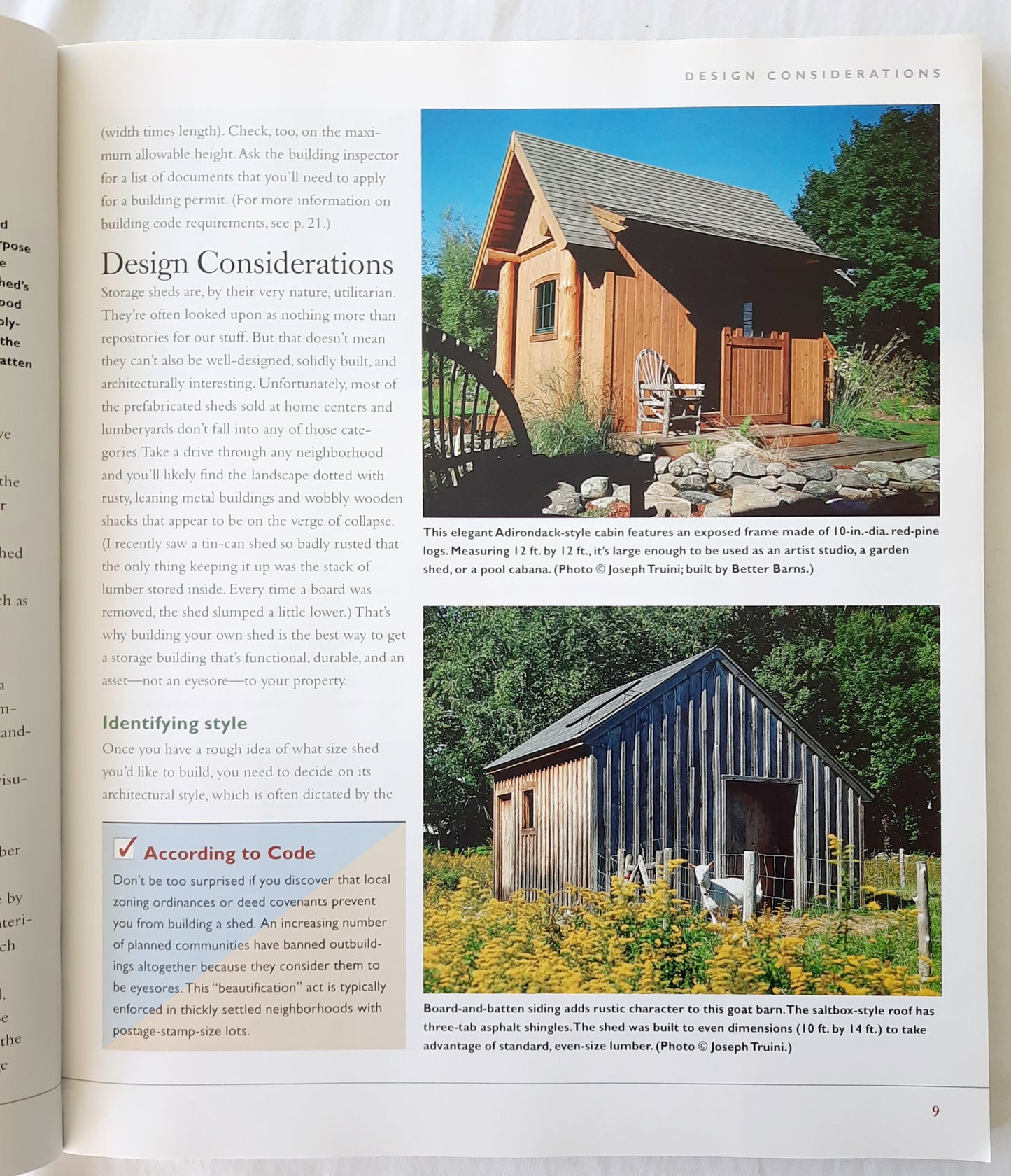Build Like a Pro: Building a Shed by Joseph Truini (Very good, 2002, Pbk, 202 pages, The Taunton Press)