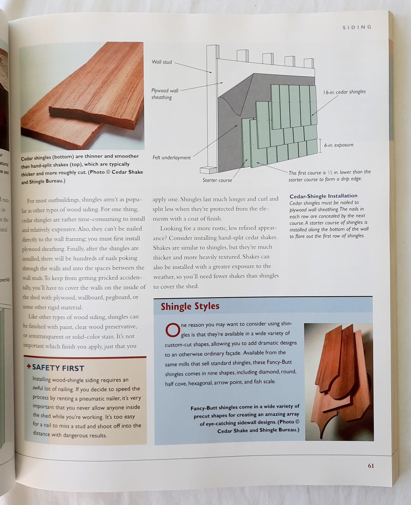 Build Like a Pro: Building a Shed by Joseph Truini (Very good, 2002, Pbk, 202 pages, The Taunton Press)