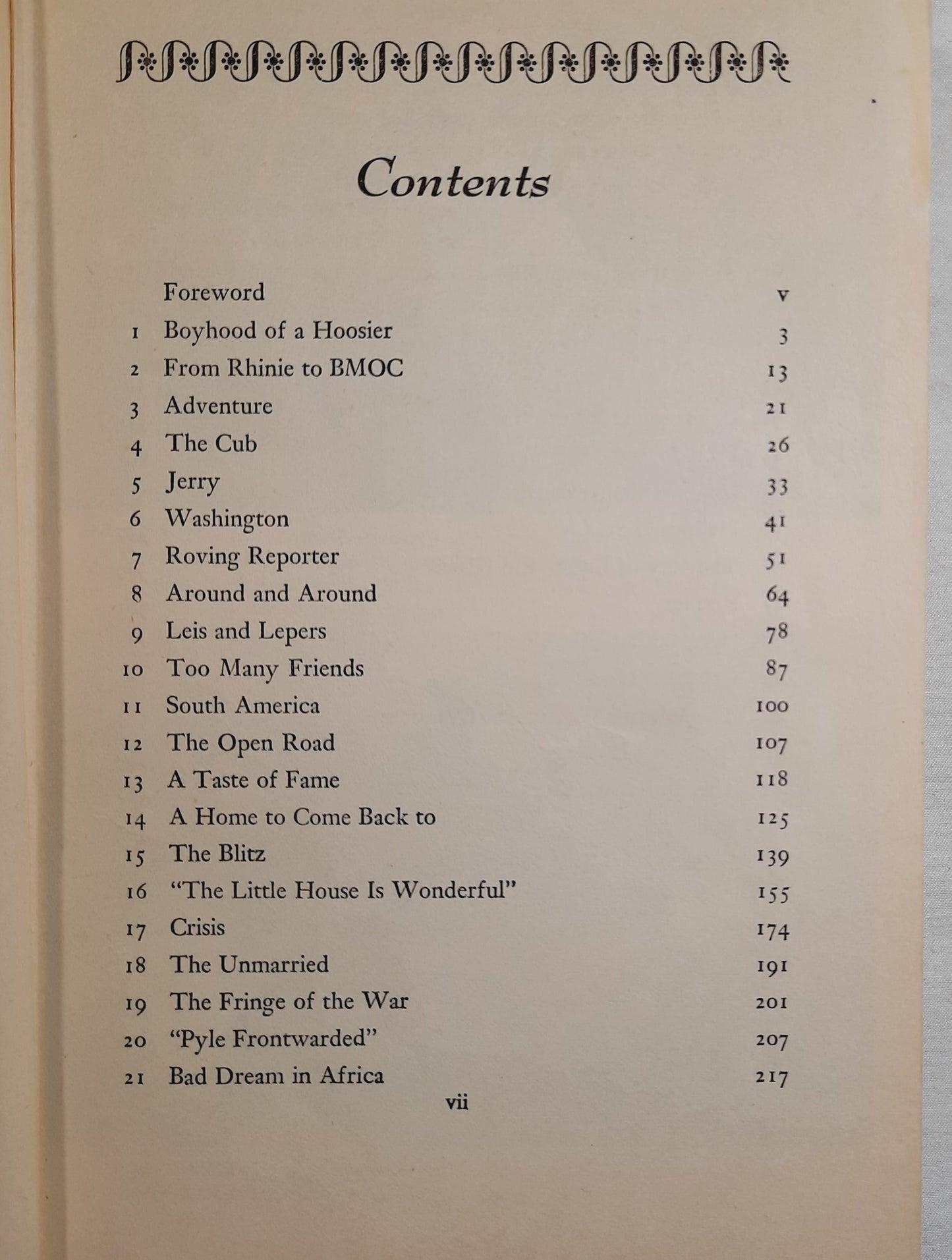 The Story of Ernie Pyle by Lee G. Miller (Good, 1950, The Viking Press, HC, 439 pages)