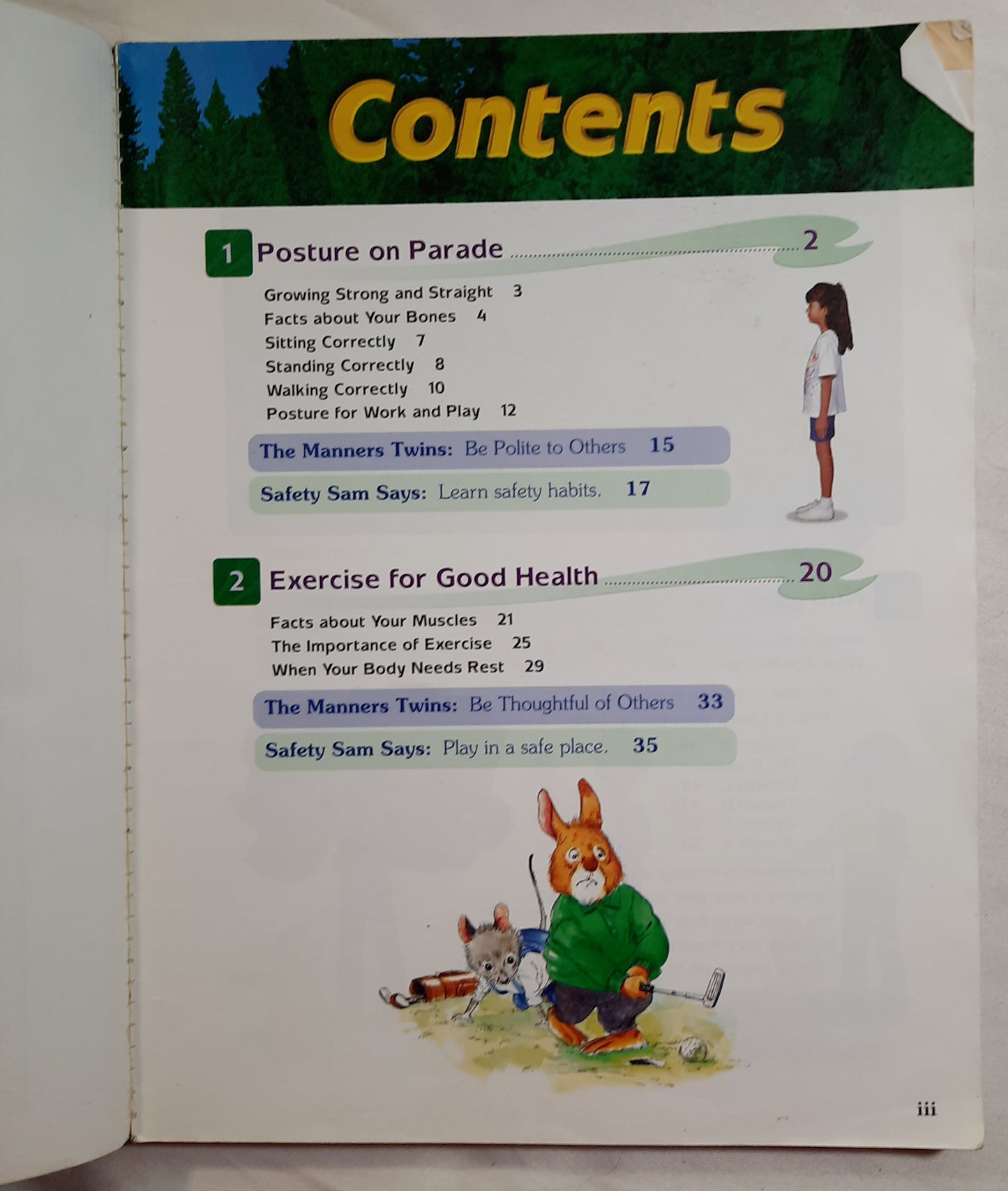 Abeka Health Safety & Manners Second Edition Grade 3 Textbook (Very Good, 2000, Pbk, 277 pages, A Beka Book)