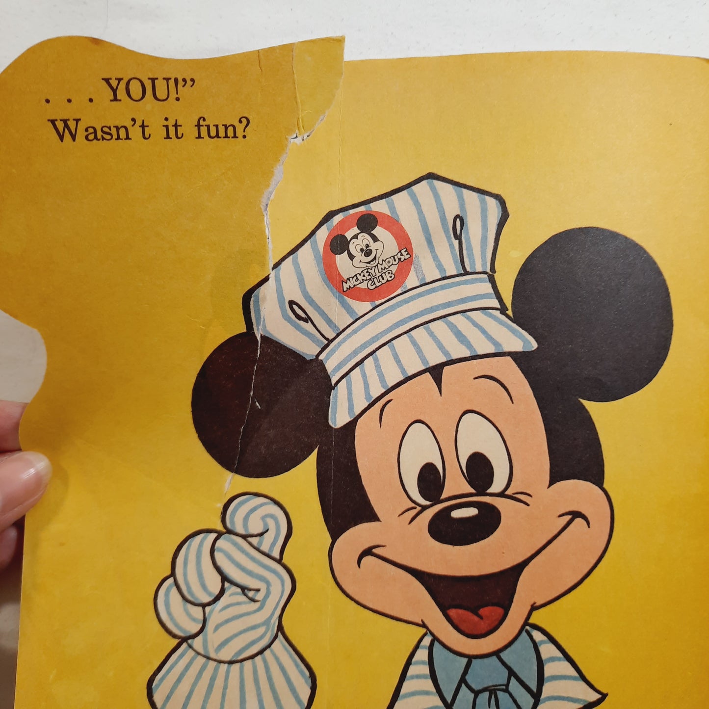 Golden Press: The Mouseketeers' Train Ride by Walt Disney (Good, 1977, Pbk, 24 pages, A Golden Shape Book)