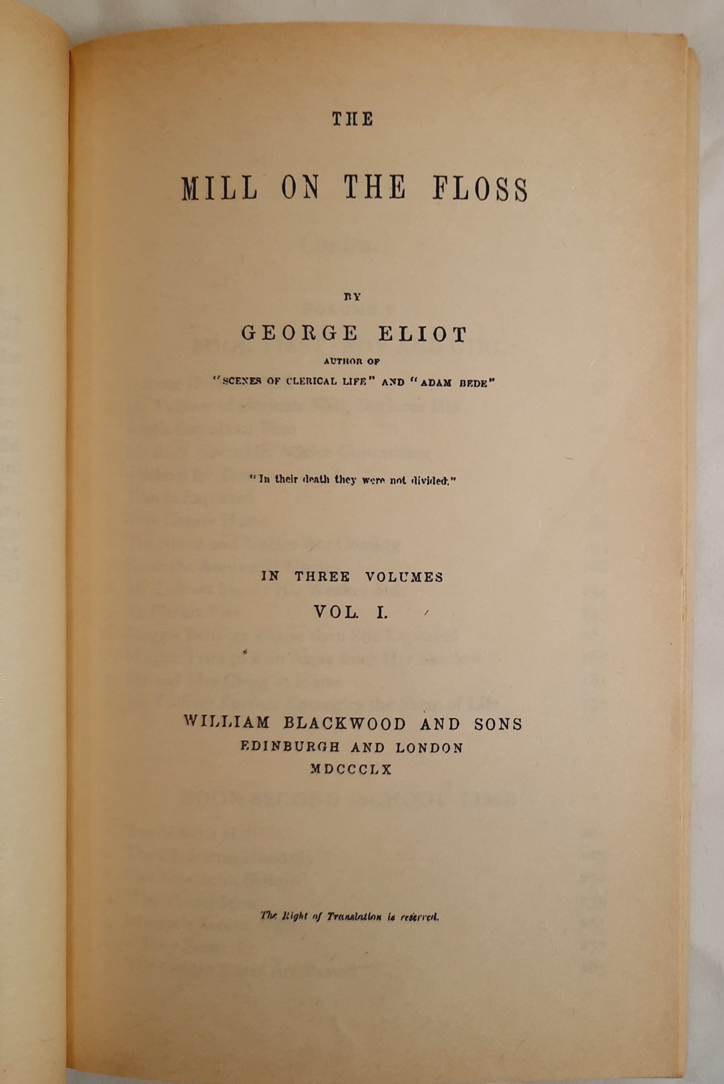 The Mill on the Floss by George Eliot (Good, 1985, Pbk, 704 pages, Penguin Classics)