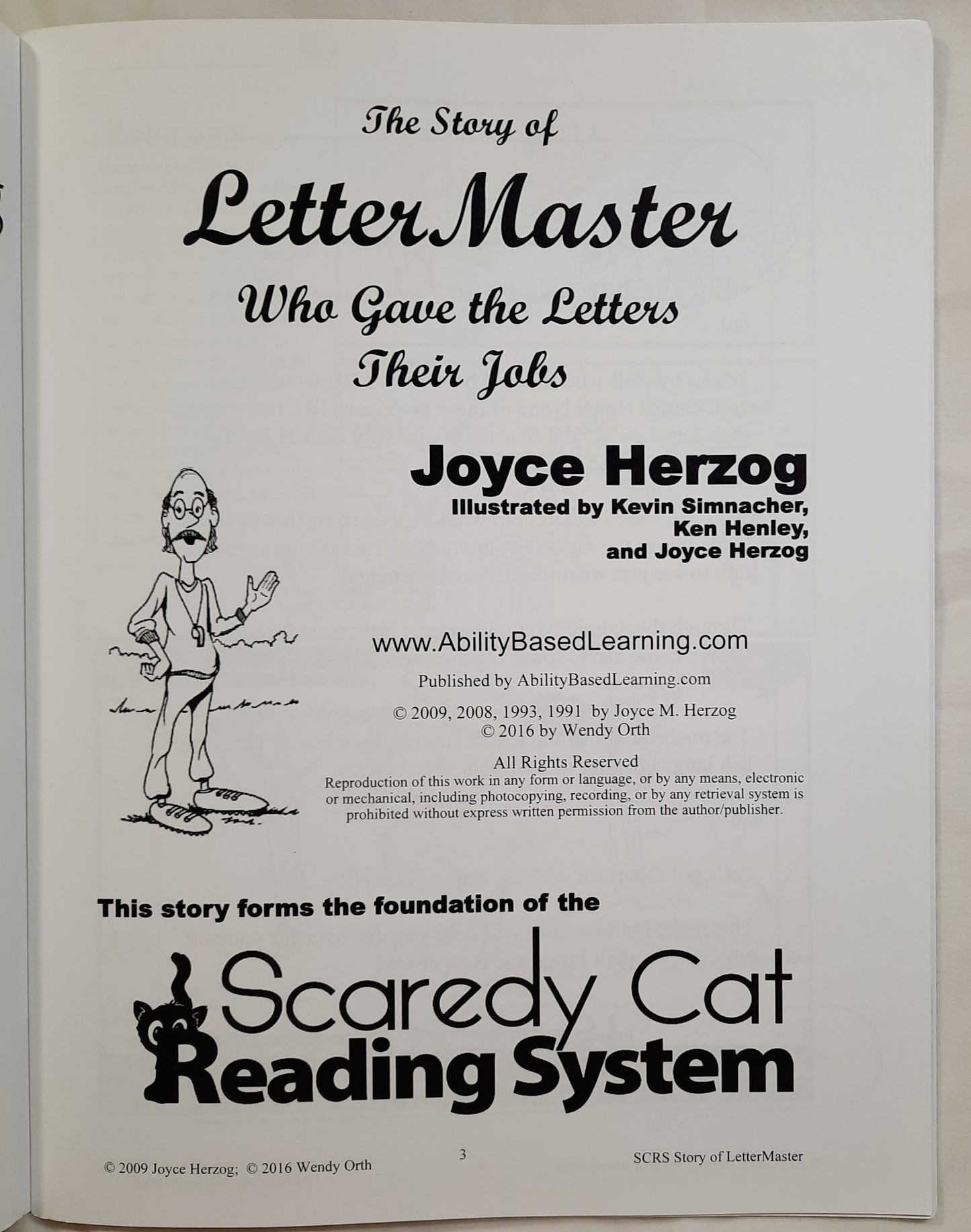 The Story of Lettermaster by Joyce Herzog (New, 2016, PBK, 31 pages, Ability Based Learning)