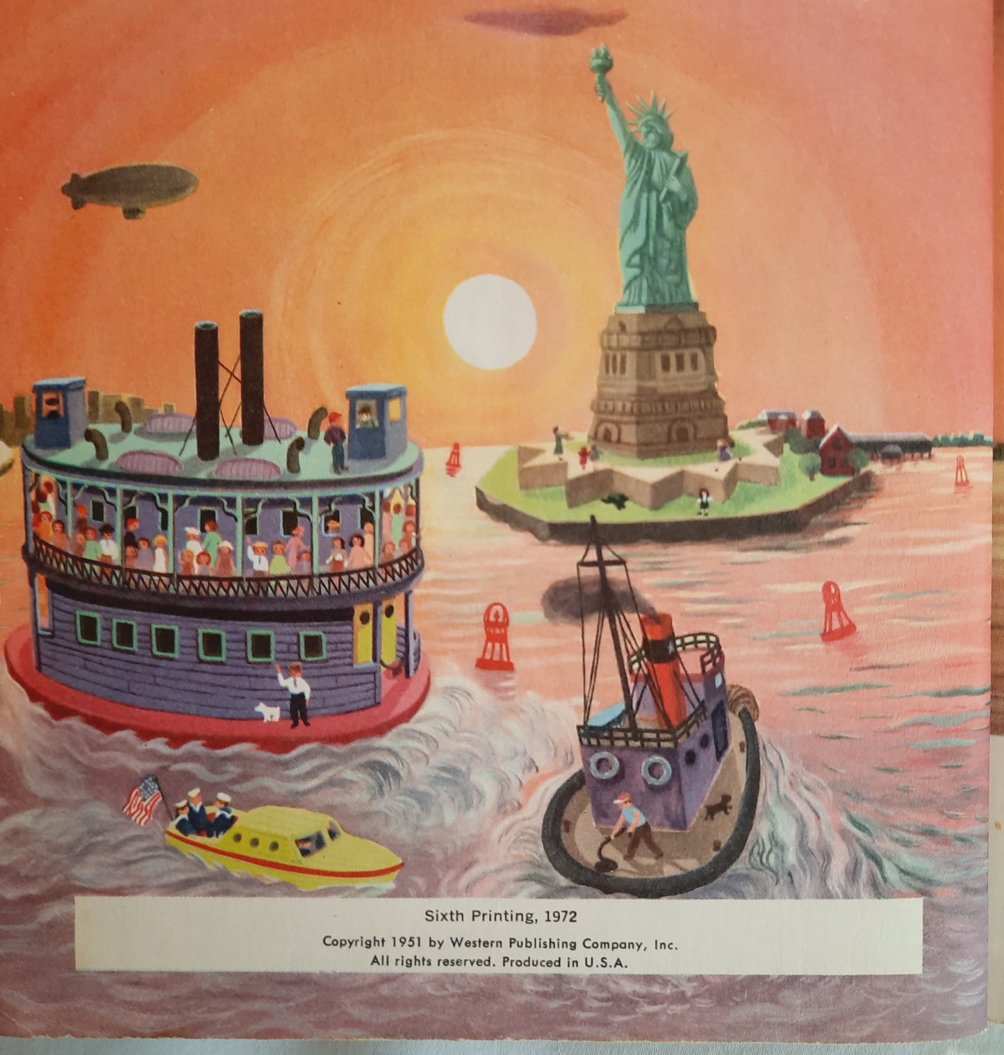 Boats by Ruth Mabee Lachman; Lenora & Herbert Combes (Good, 1972, HC, Golden Press)