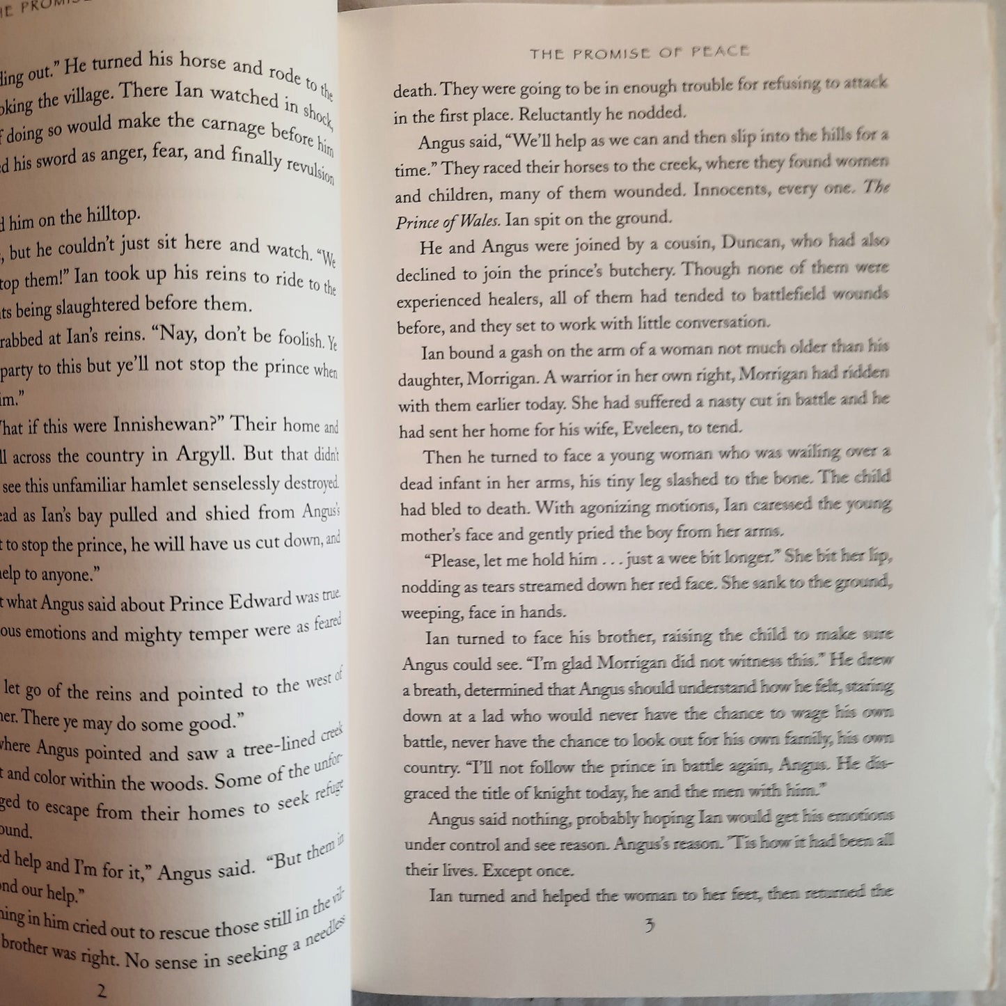The Promise of Peace by Carol Umberger (The Scottish Crown #4, Very good, 2004, Pbk, 272 pages, Integrity Pub.)