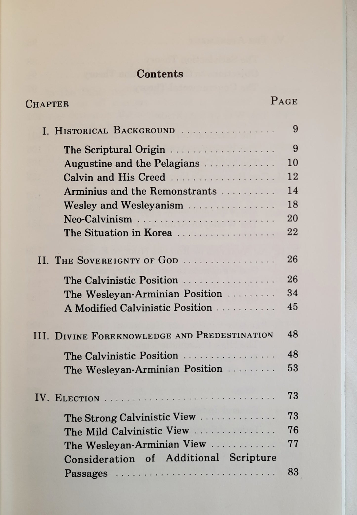 Creeds in Contrast: A Study in Calvinism and Arminianism by Dale Yocum (Very good, 1985, Pbk, 228 pages, Schmul Publishing Co.)