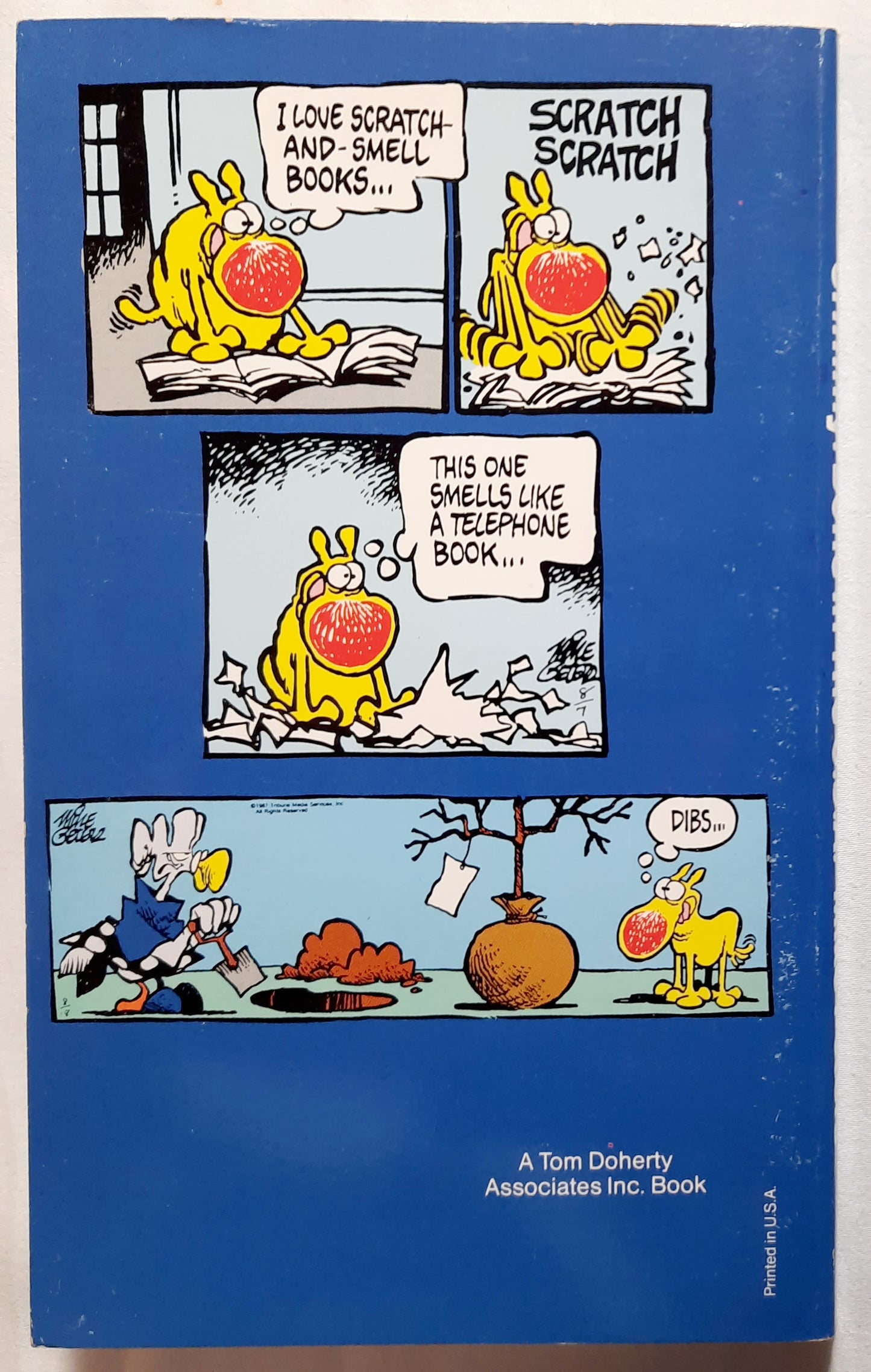 Grimmy: Bone in the U.S.A. by Mike Peters (Very Good, 1992, Pbk, Tom Doherty Associates)