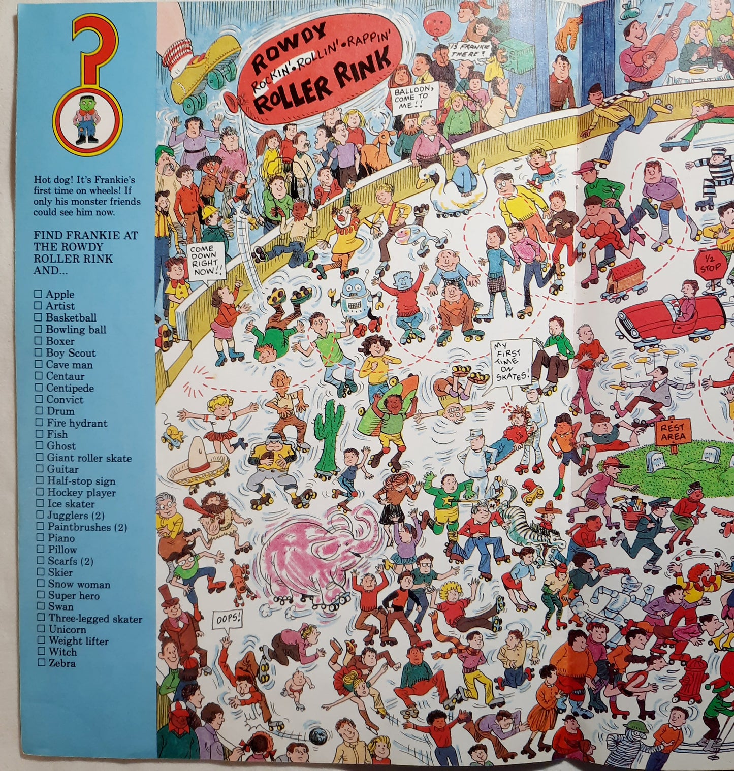 Where Are They? Find Frankie by Anthony Tallarico (Very good, 1990, Pbk, Kidsbooks Inc.)