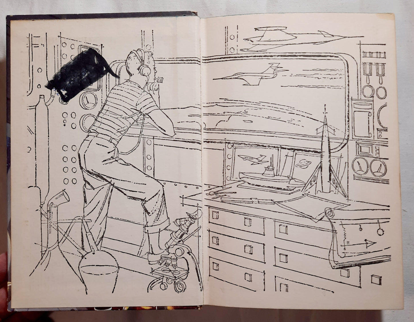 Tom Swift and the Asteroid Pirates by Victor Appleton II (Good, 1963, HC, 178 pages, Grosset & Dunlap)