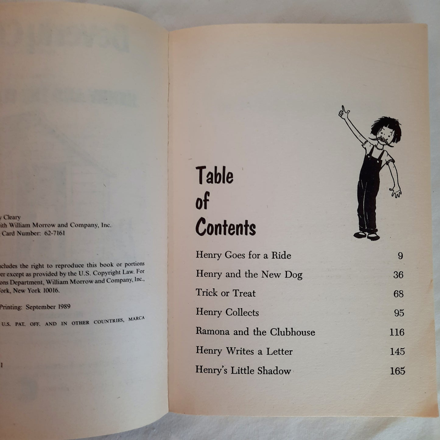 Henry and the Clubhouse by Beverly Cleary (Good, 1989, Pbk, 192 pages, Avon Camelot)