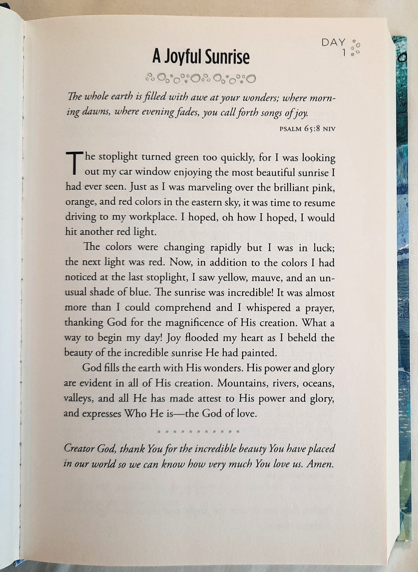 Let the Earth Rejoice: 365 Devotions Celebrating God's Creation by Worthy Inspired (New, 2017, HC, 368 pages)