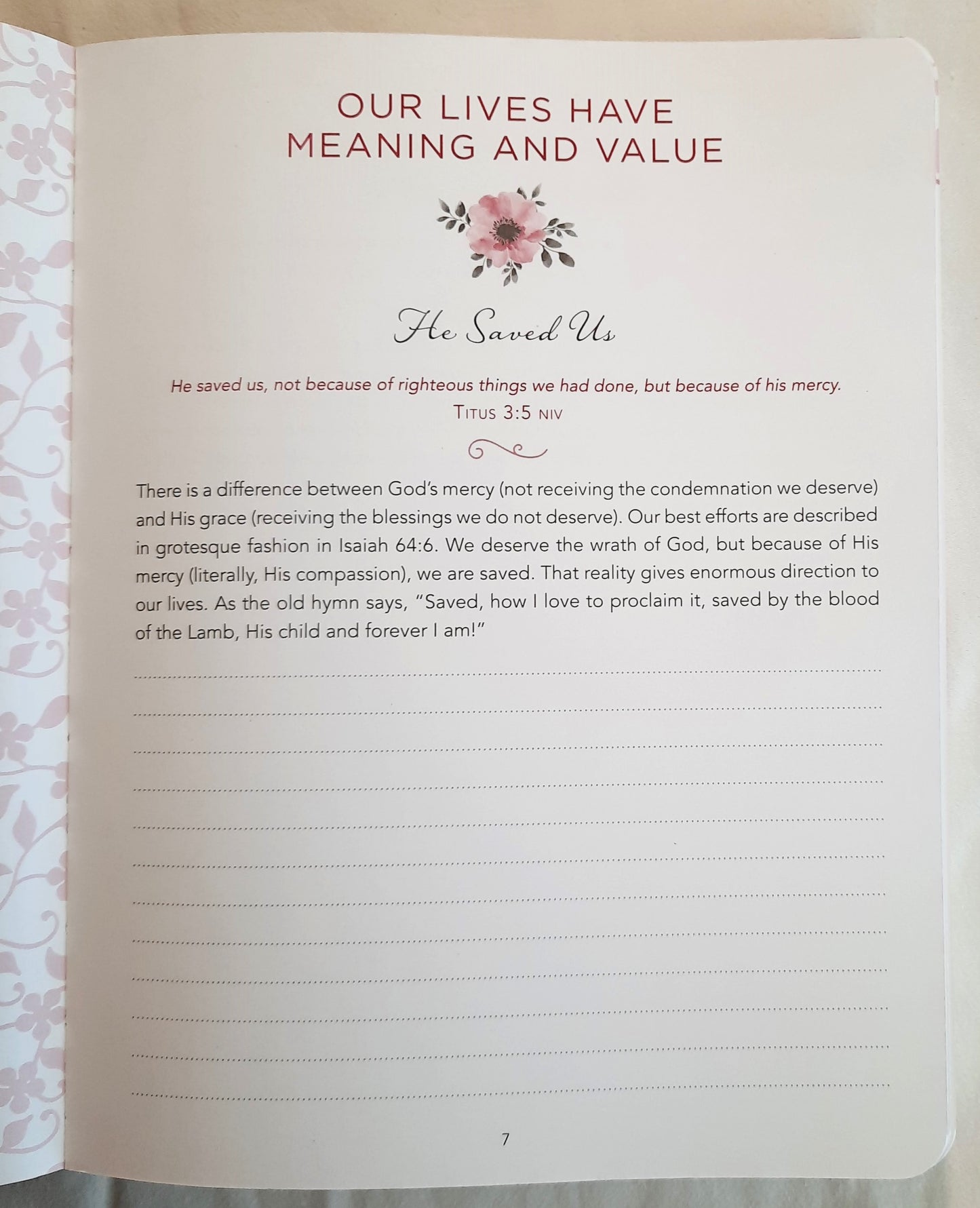 Today God Wants You to Know...You Have Purpose Devotional Journal by Sherry Worel (New, 2021, Pbk, 192 pgs, Barbour)