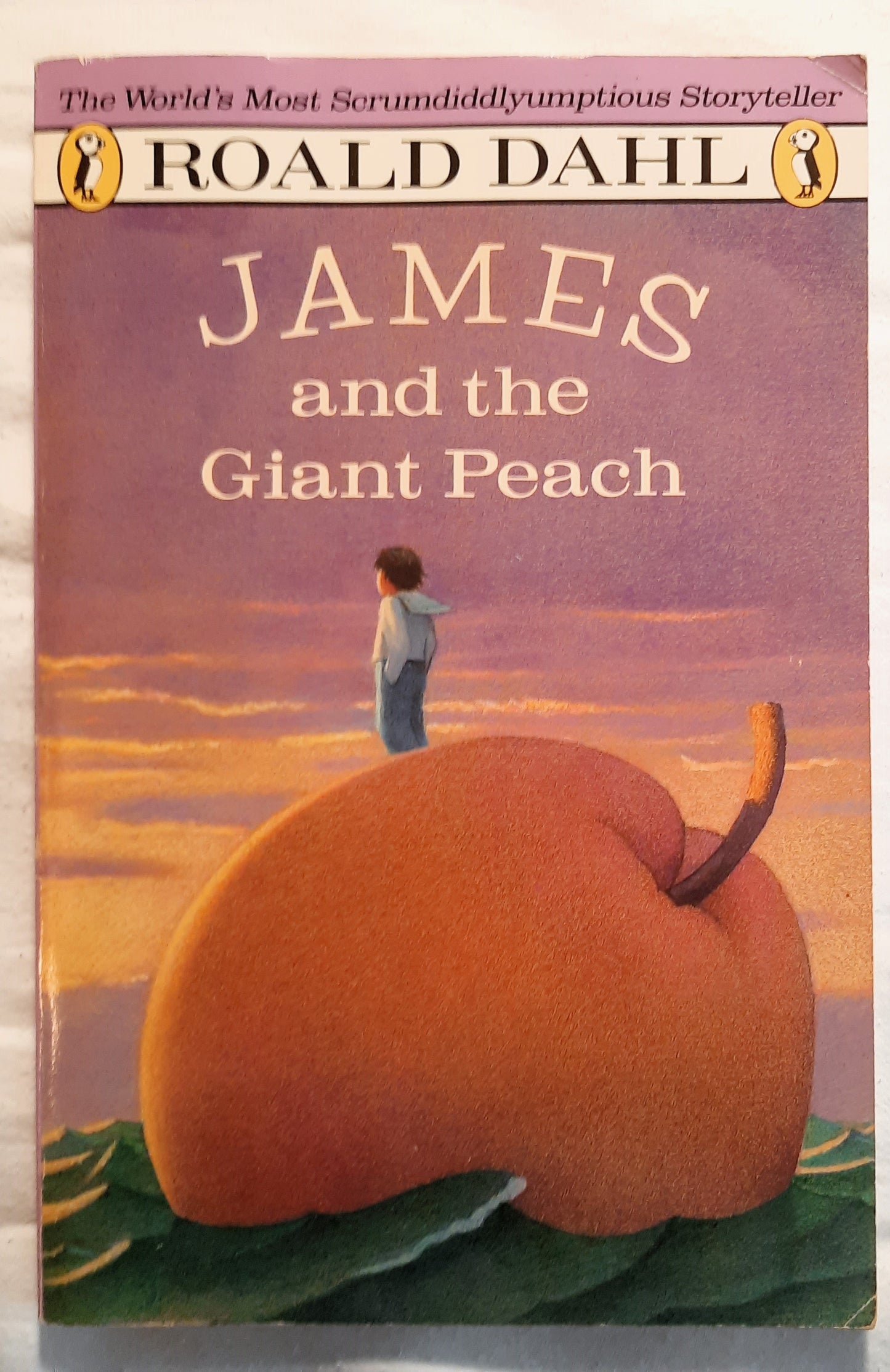 James and the Giant Peach by Roald Dahl (Very good, 1988, Pbk, 120 pages, Puffin Books)
