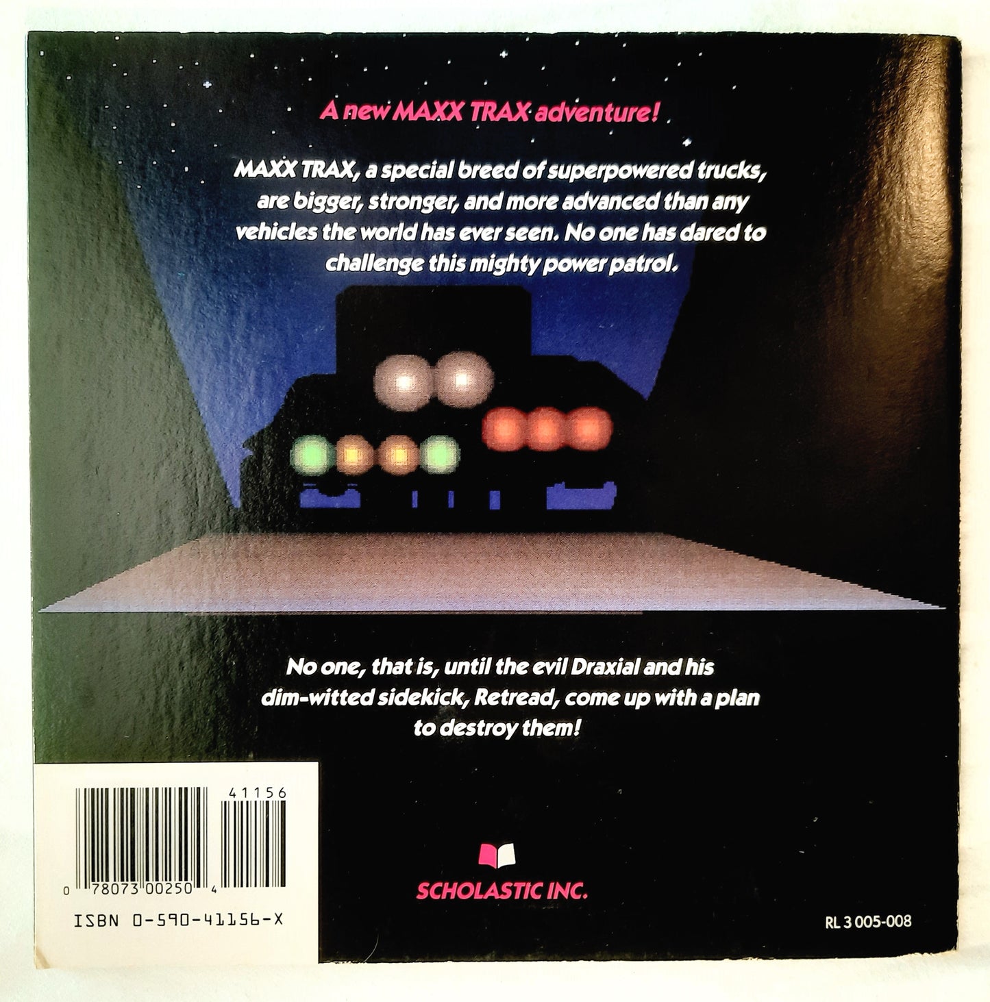 Maxx Trax II: Monster Truck Adventure by James Preller (Very good, 1988, Pbk, 32 pages, Scholastic)