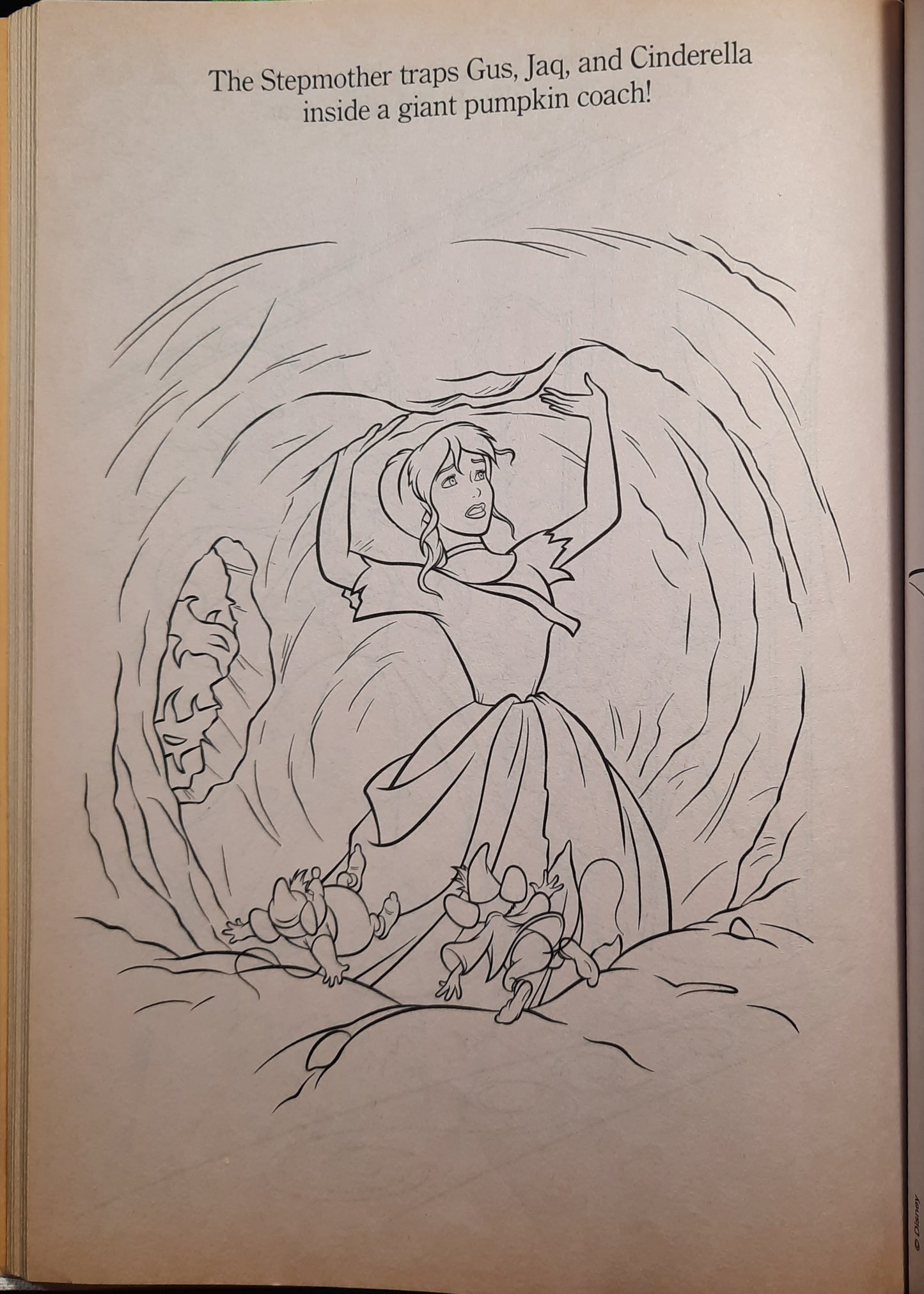 Cinderella III: A Twist in Time: A Perfect Fit Coloring Book (Good, 2006, PBK, 72 pages, Golden Books)